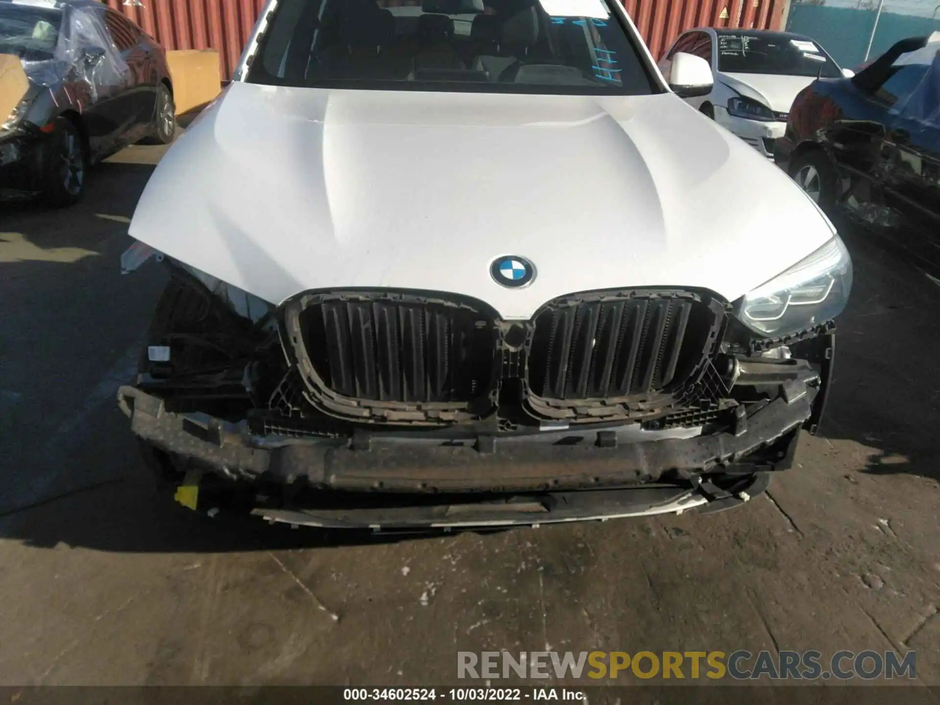 6 Photograph of a damaged car 5UXTR7C52KLF24904 BMW X3 2019