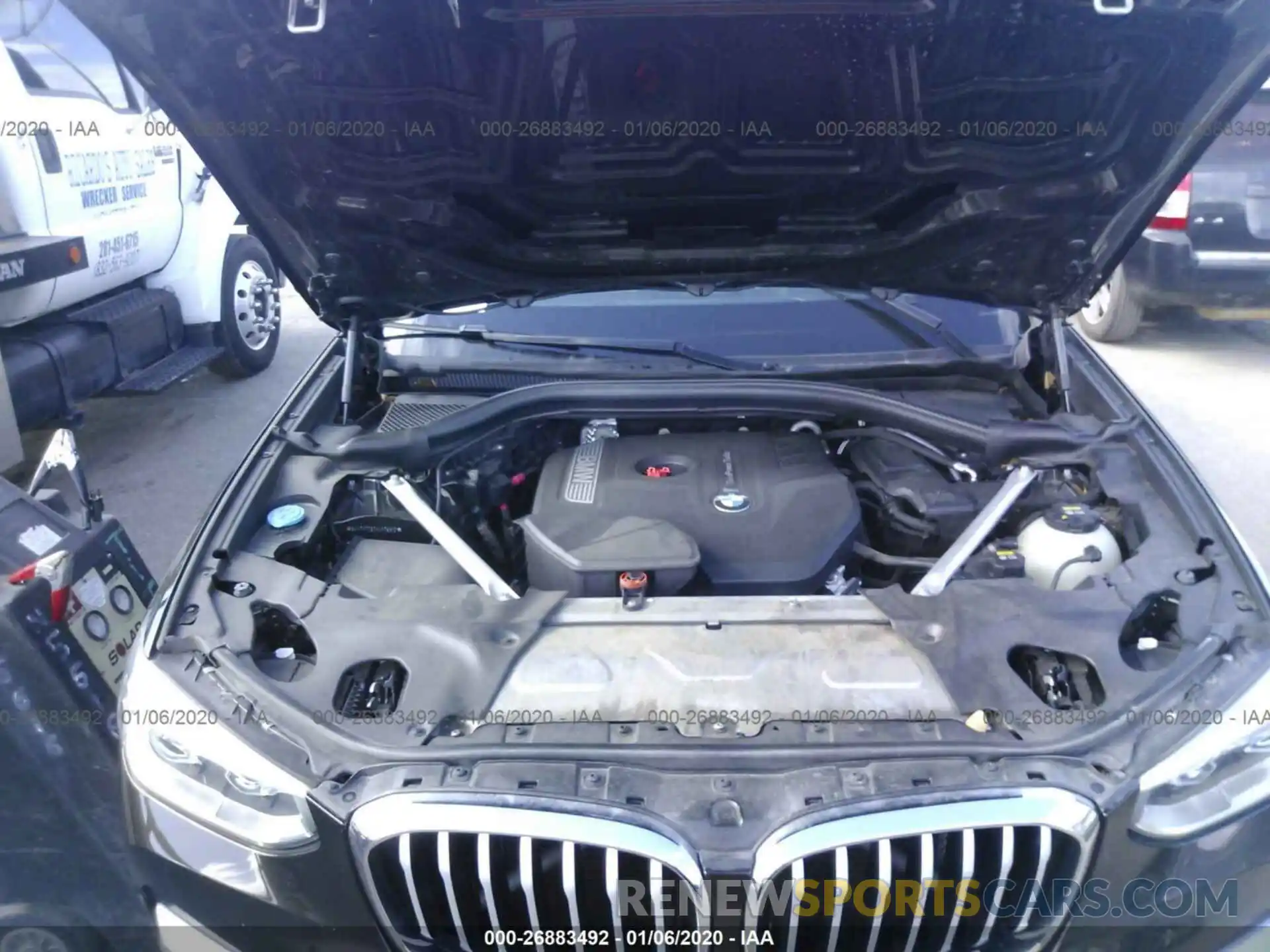 10 Photograph of a damaged car 5UXTR7C52KLF25812 BMW X3 2019