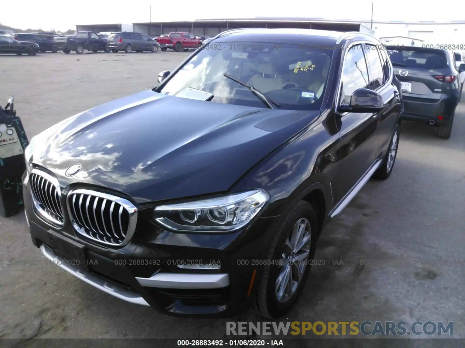 2 Фотография поврежденного автомобиля 5UXTR7C52KLF25812 BMW X3 2019