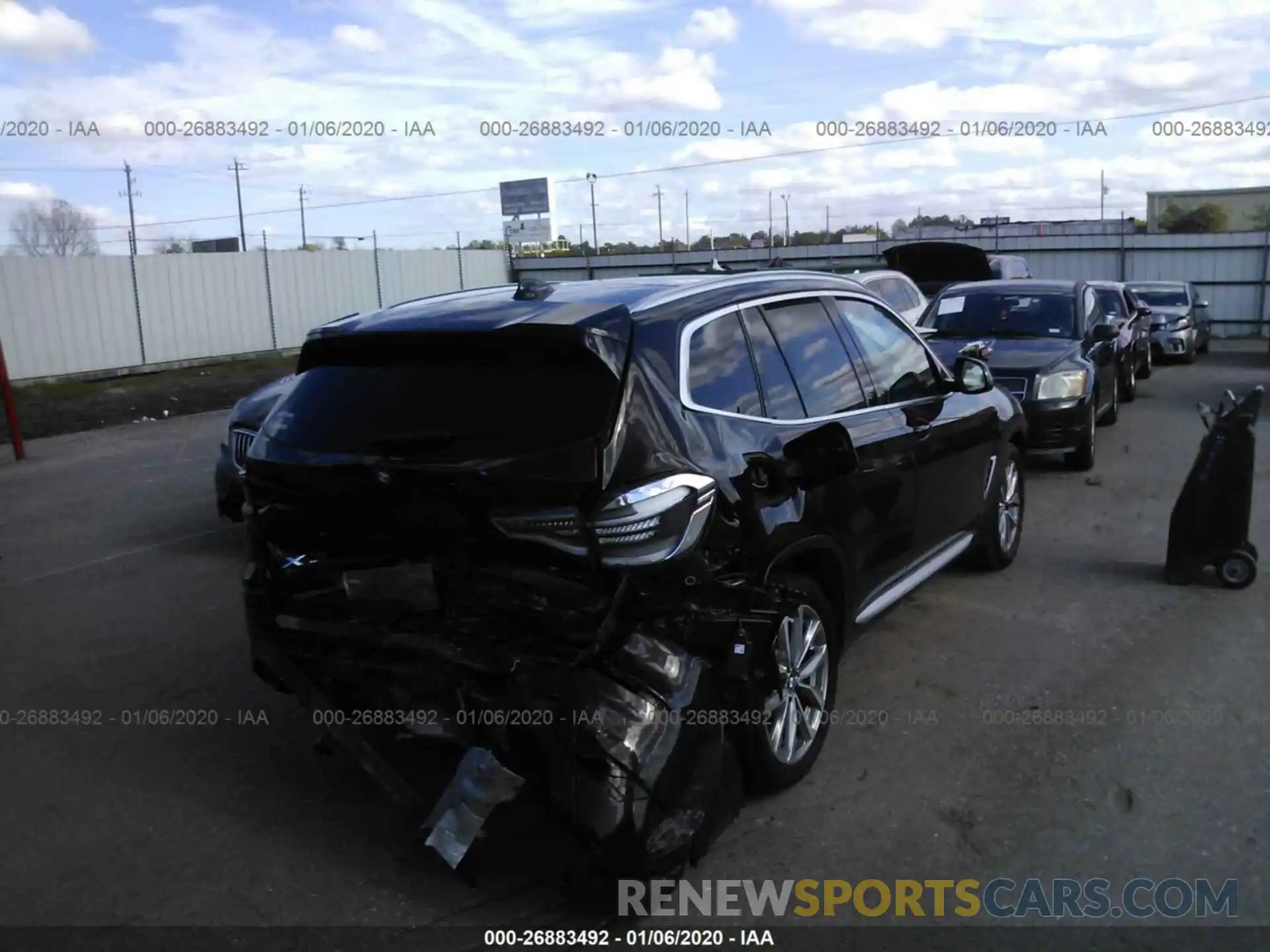 4 Photograph of a damaged car 5UXTR7C52KLF25812 BMW X3 2019