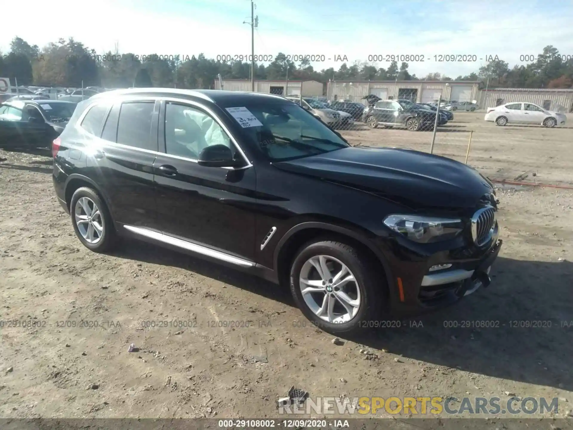 1 Photograph of a damaged car 5UXTR7C52KLF27107 BMW X3 2019