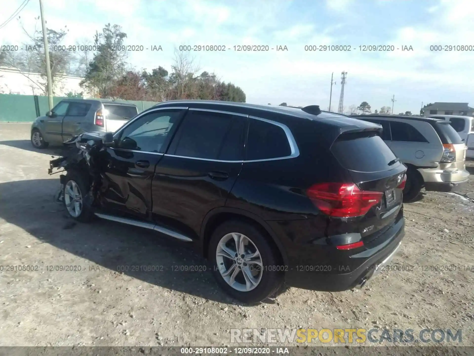 3 Photograph of a damaged car 5UXTR7C52KLF27107 BMW X3 2019