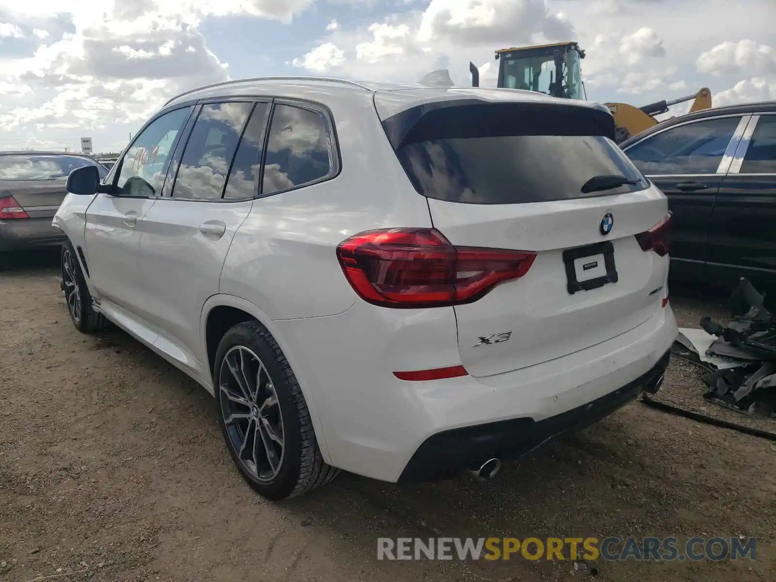 3 Photograph of a damaged car 5UXTR7C52KLF27558 BMW X3 2019