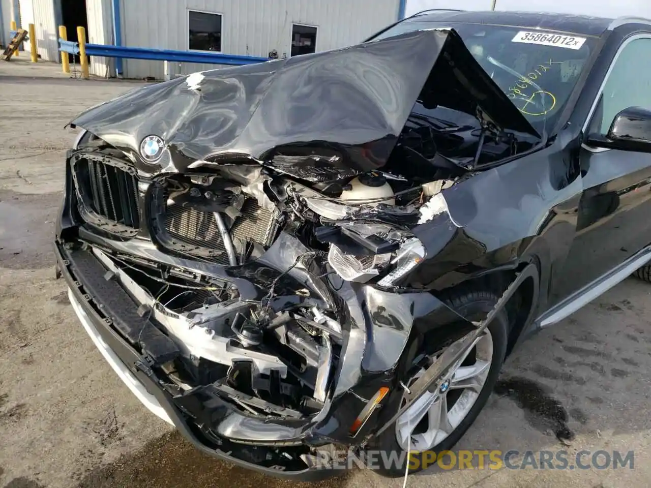 9 Photograph of a damaged car 5UXTR7C52KLF27818 BMW X3 2019