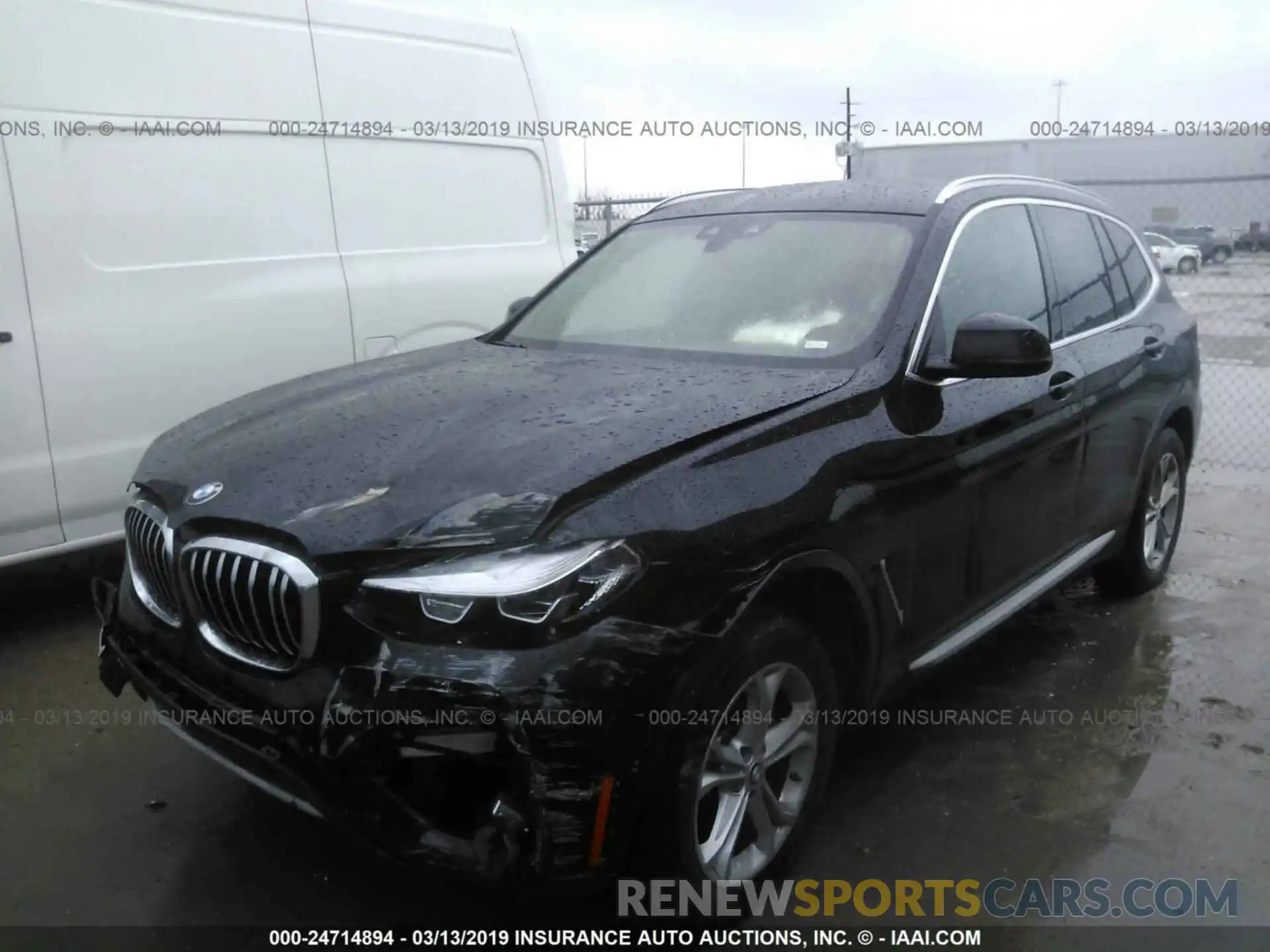 2 Photograph of a damaged car 5UXTR7C52KLF28466 BMW X3 2019