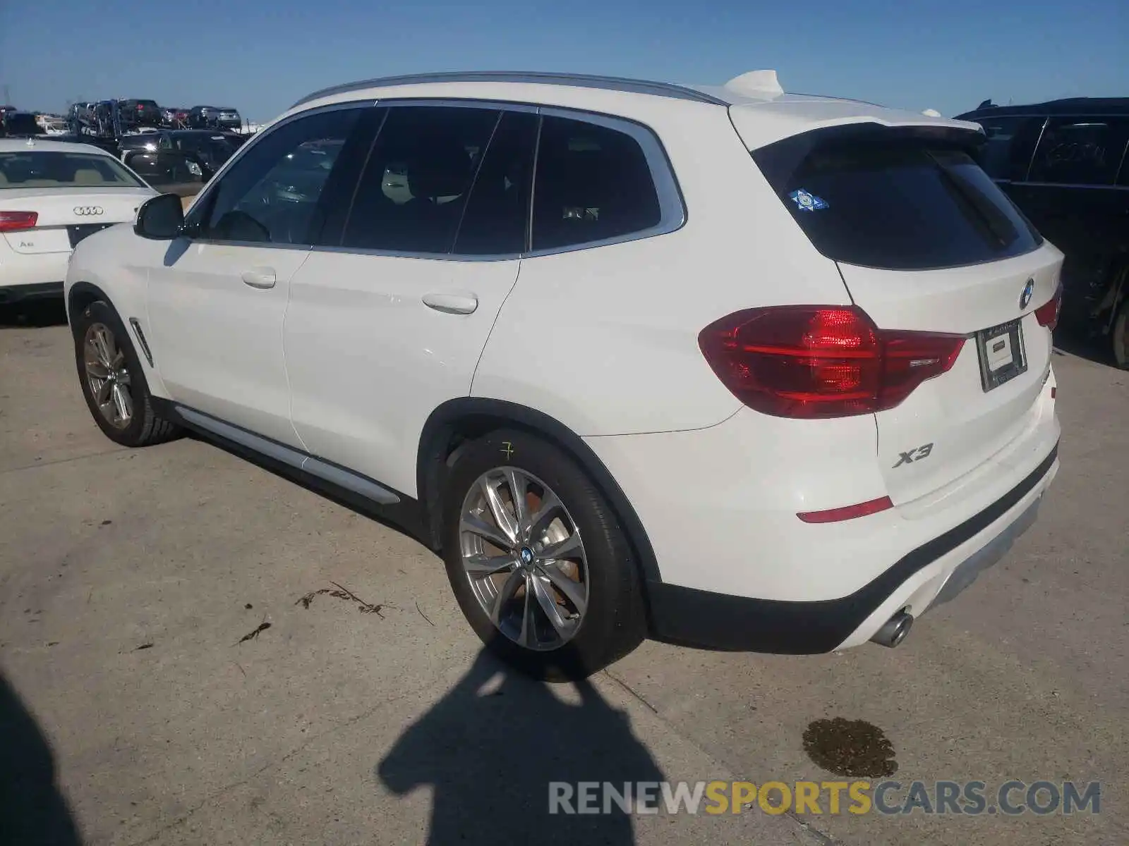 3 Photograph of a damaged car 5UXTR7C52KLF30637 BMW X3 2019