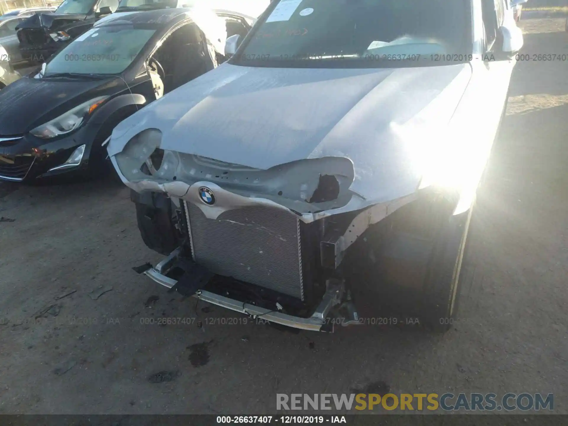 6 Photograph of a damaged car 5UXTR7C52KLF34199 BMW X3 2019