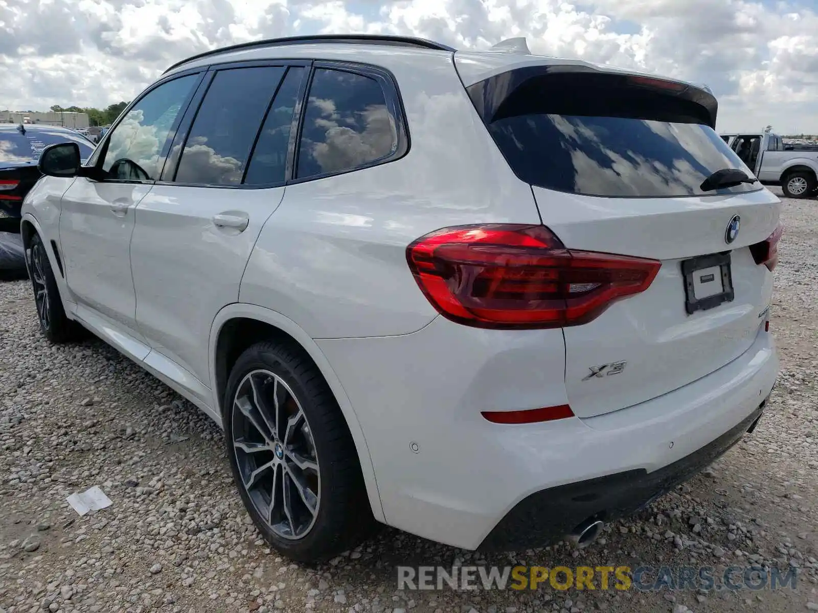 3 Photograph of a damaged car 5UXTR7C52KLF35448 BMW X3 2019