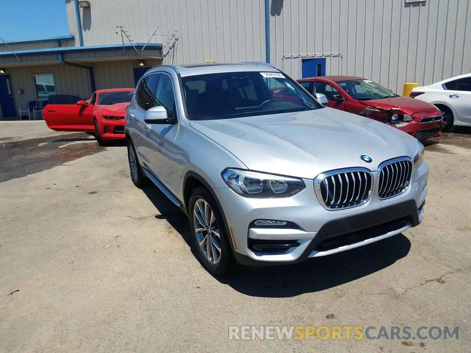 1 Photograph of a damaged car 5UXTR7C52KLF36258 BMW X3 2019