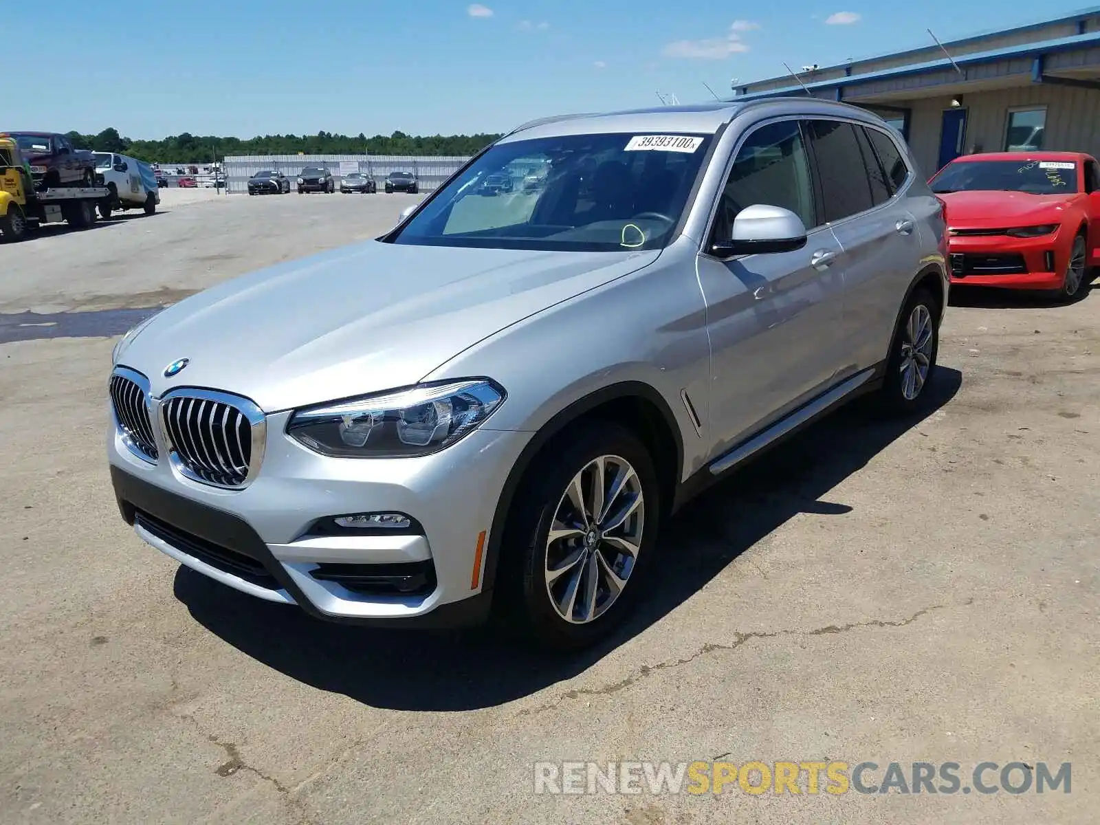 2 Photograph of a damaged car 5UXTR7C52KLF36258 BMW X3 2019