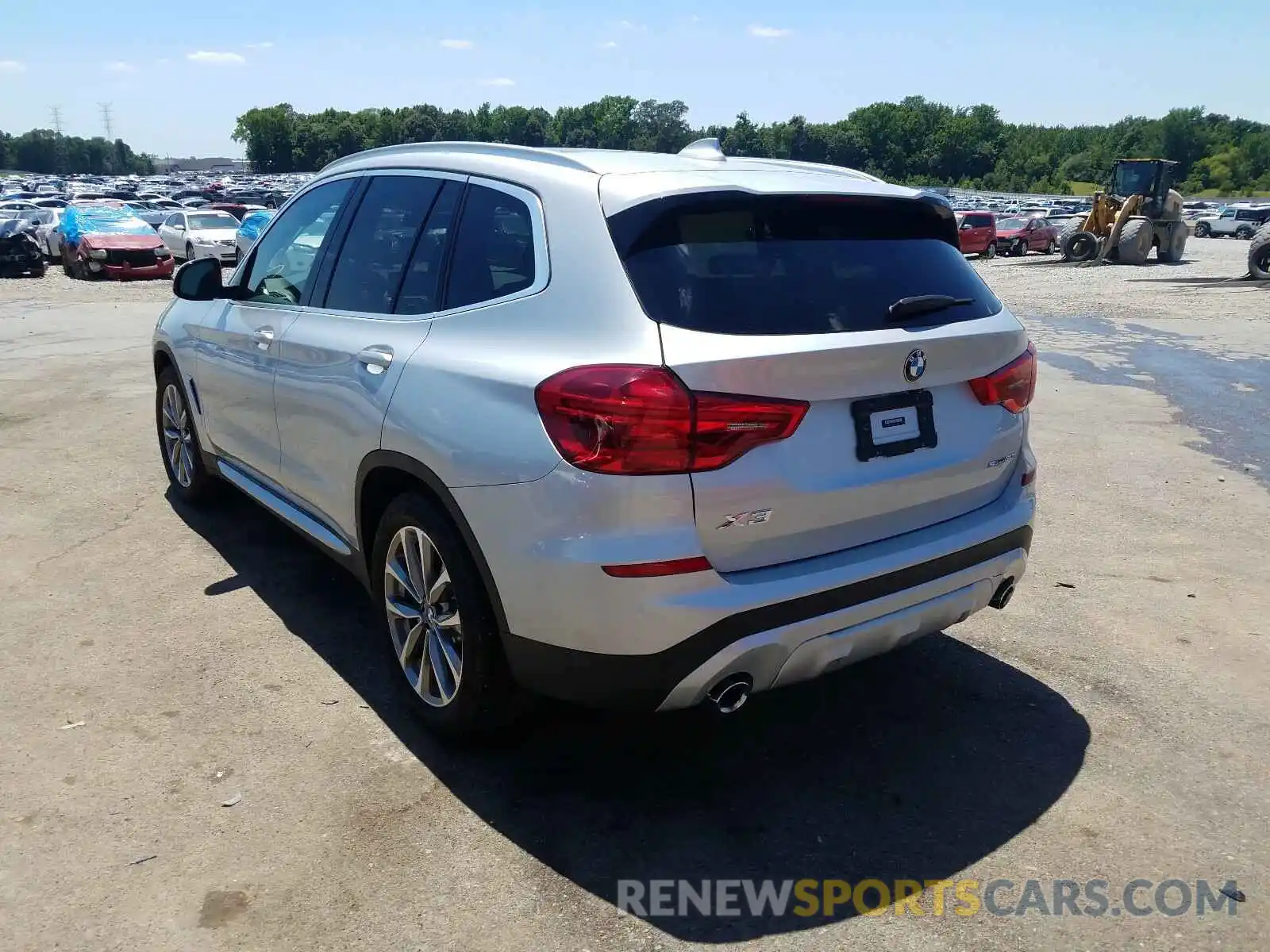 3 Photograph of a damaged car 5UXTR7C52KLF36258 BMW X3 2019