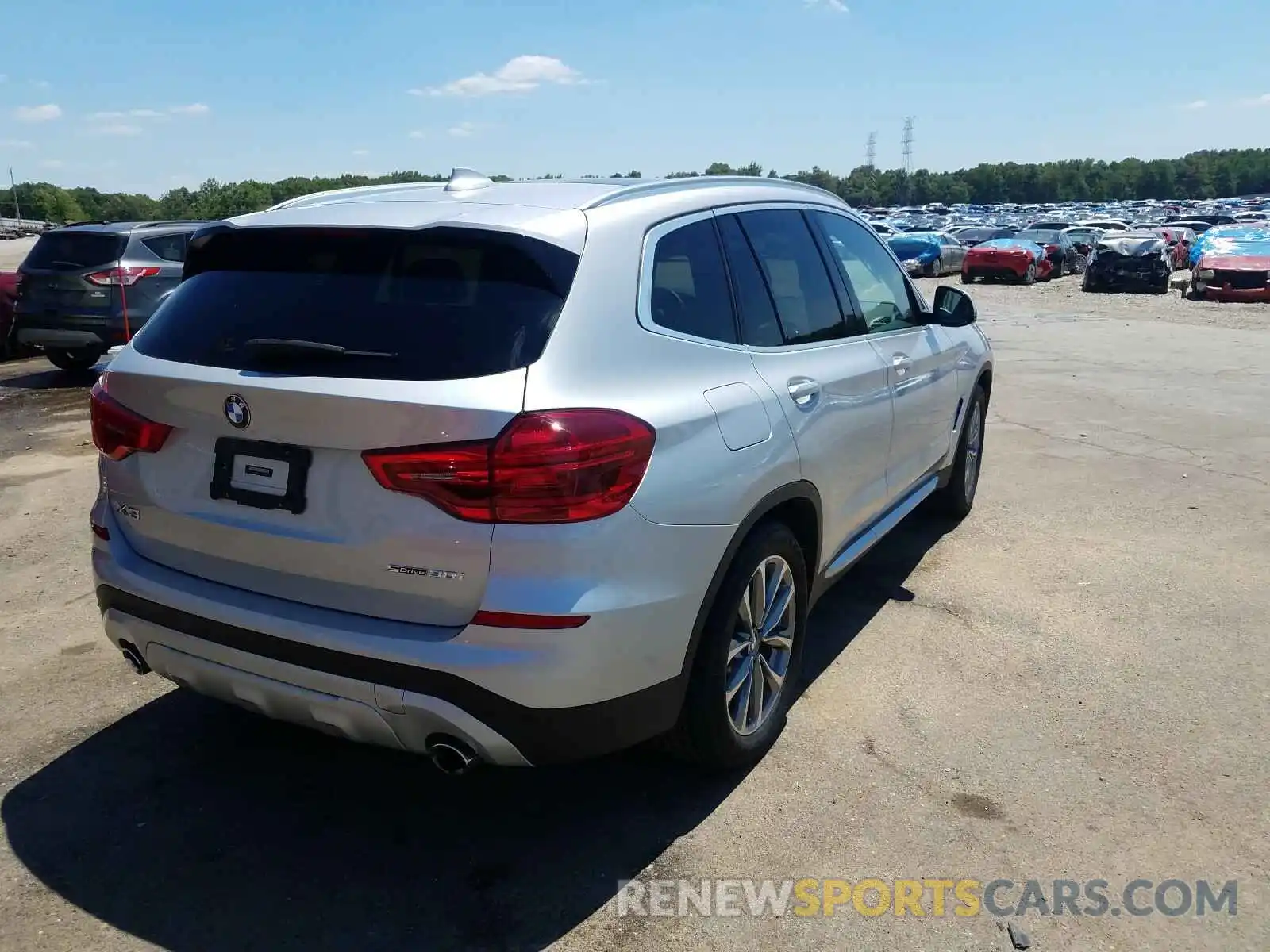 4 Photograph of a damaged car 5UXTR7C52KLF36258 BMW X3 2019