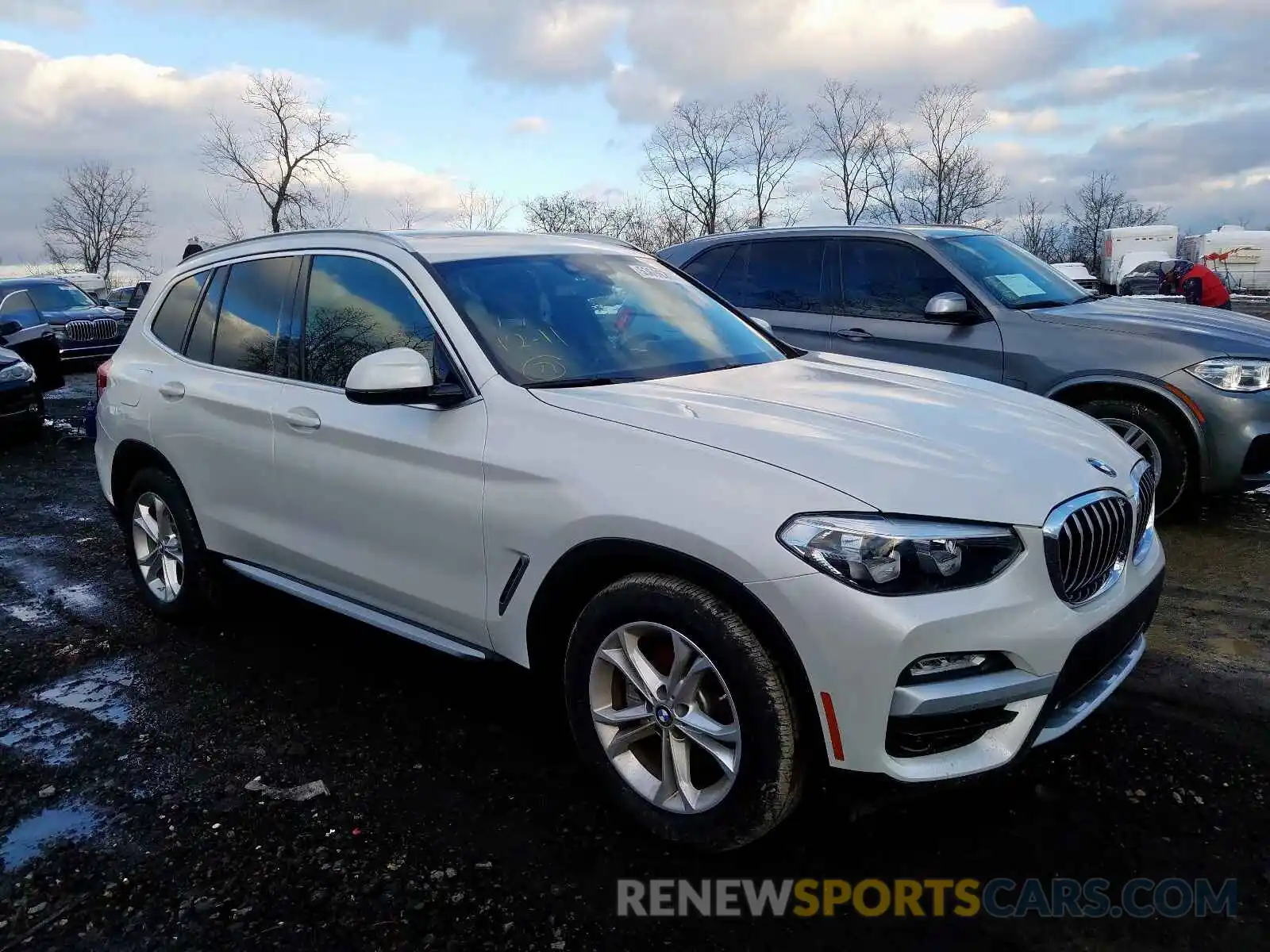 1 Photograph of a damaged car 5UXTR7C52KLF37443 BMW X3 2019