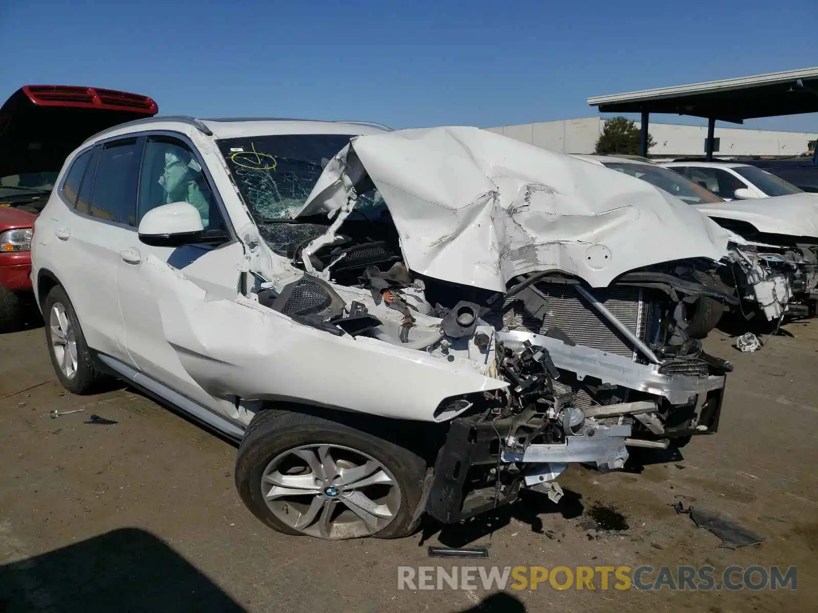 1 Фотография поврежденного автомобиля 5UXTR7C52KLR39668 BMW X3 2019