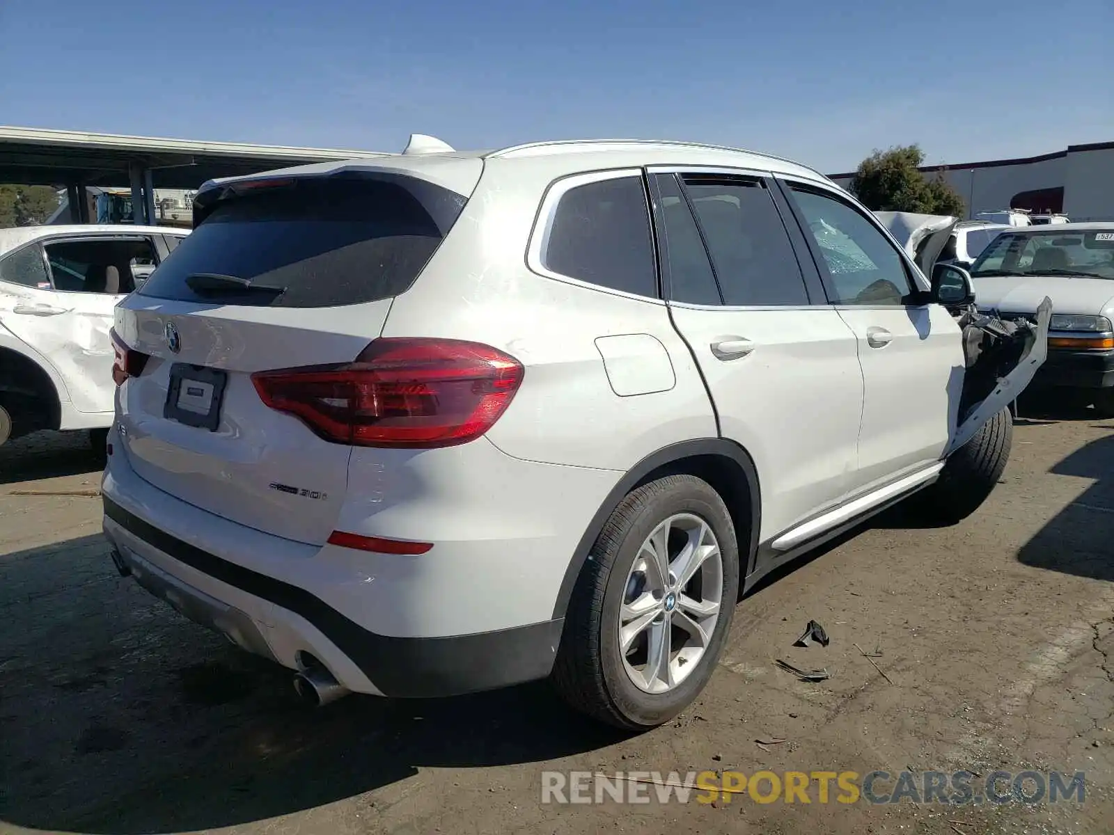 4 Photograph of a damaged car 5UXTR7C52KLR39668 BMW X3 2019