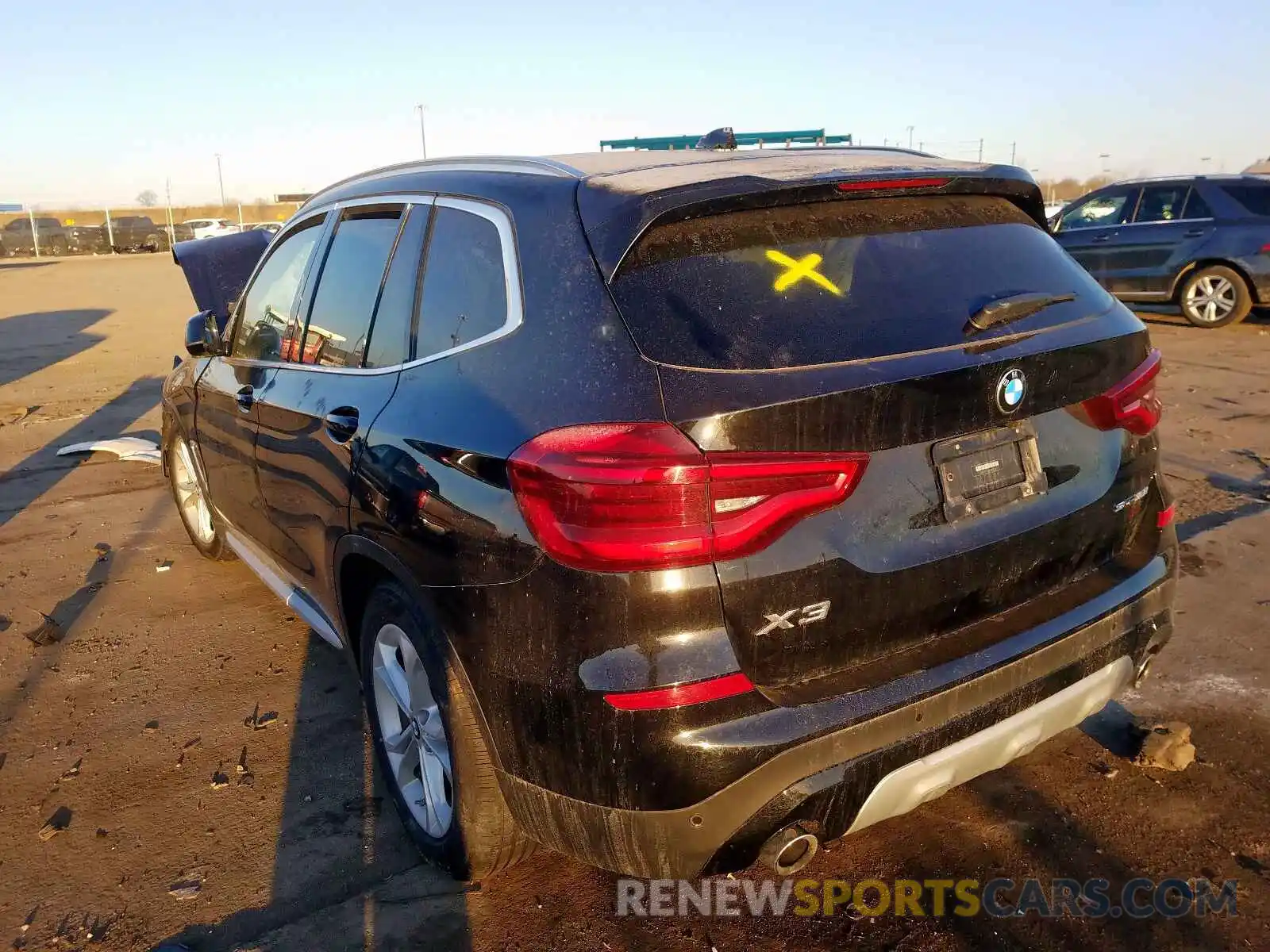 3 Photograph of a damaged car 5UXTR7C52KLR43736 BMW X3 2019