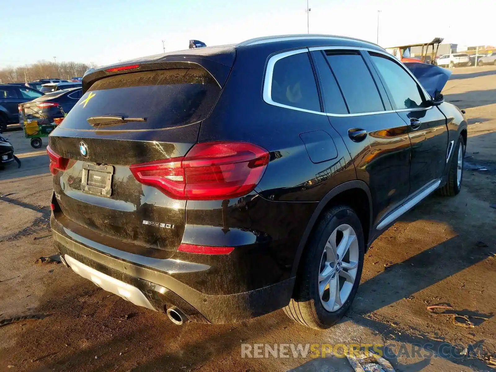 4 Photograph of a damaged car 5UXTR7C52KLR43736 BMW X3 2019