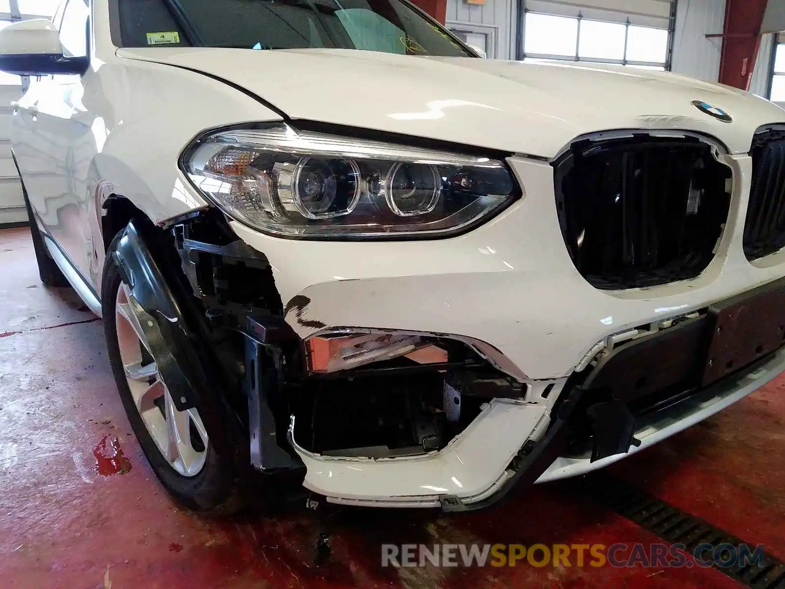 9 Photograph of a damaged car 5UXTR7C52KLR43817 BMW X3 2019