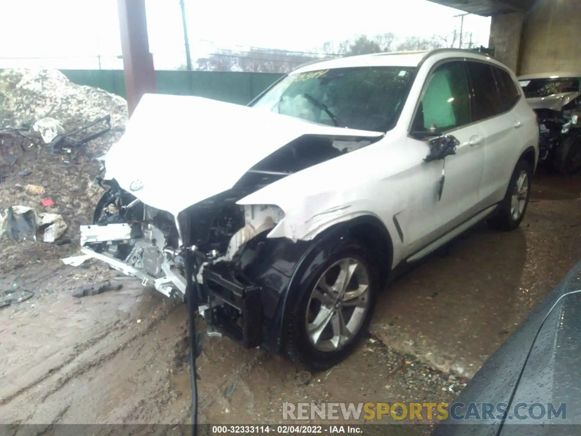 2 Photograph of a damaged car 5UXTR7C52KLR43879 BMW X3 2019