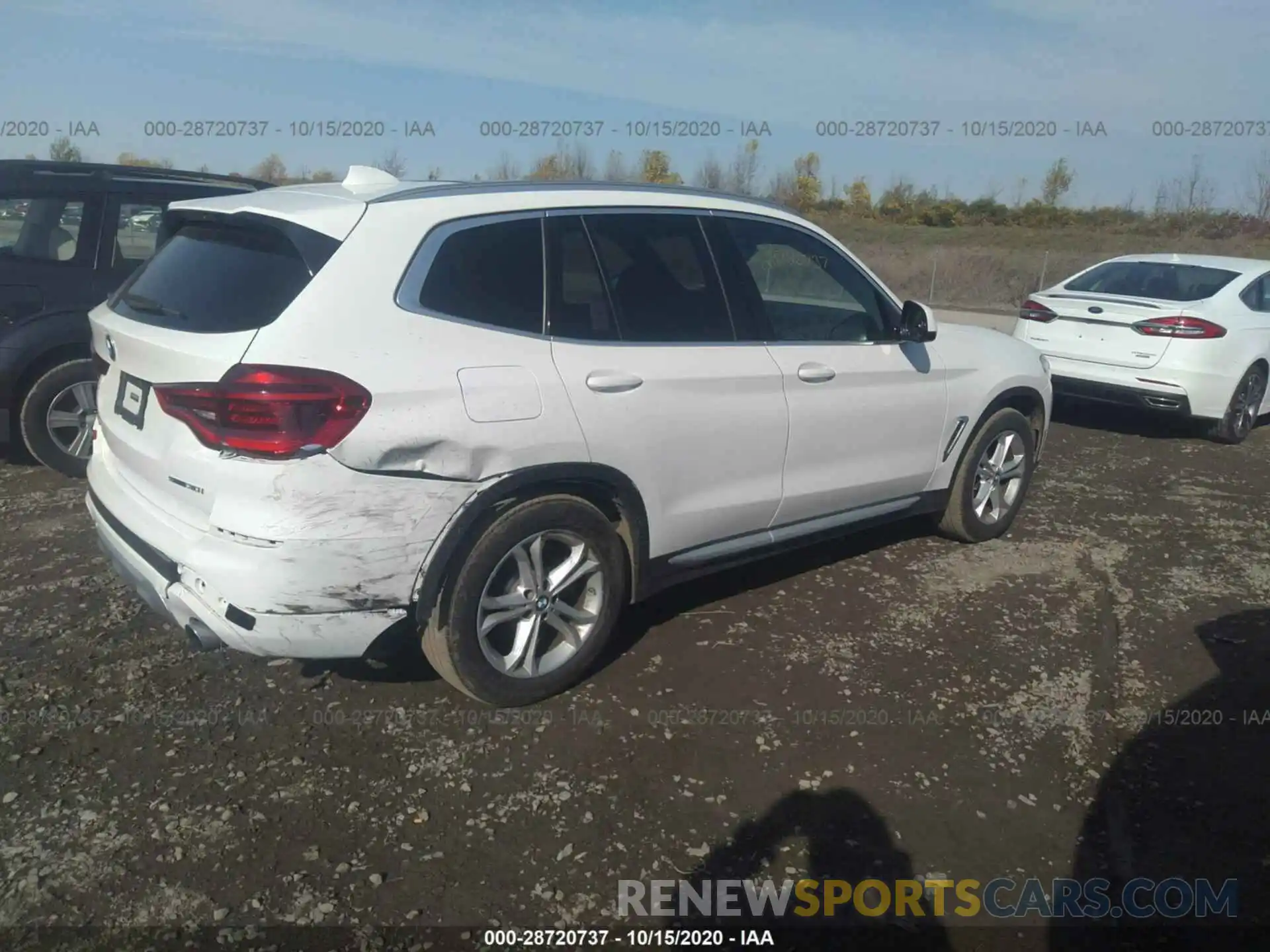 4 Photograph of a damaged car 5UXTR7C52KLR44577 BMW X3 2019