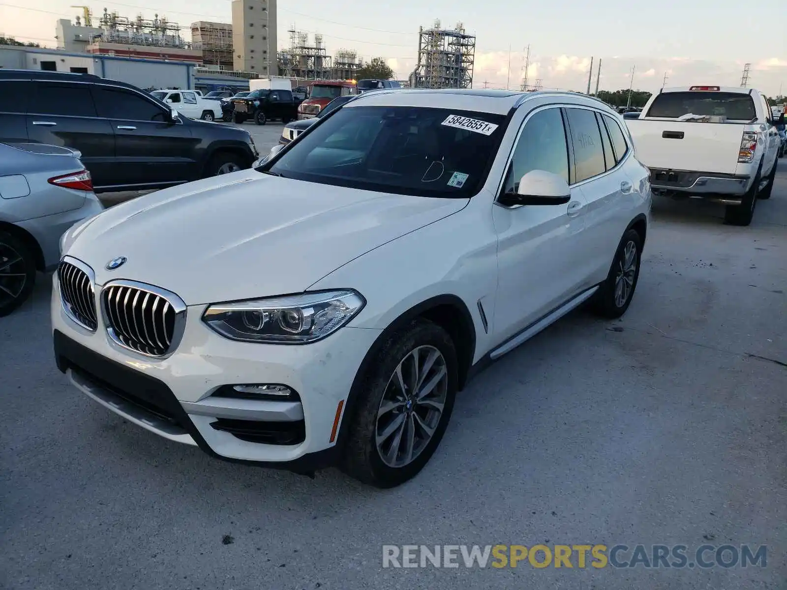 2 Photograph of a damaged car 5UXTR7C52KLR44997 BMW X3 2019