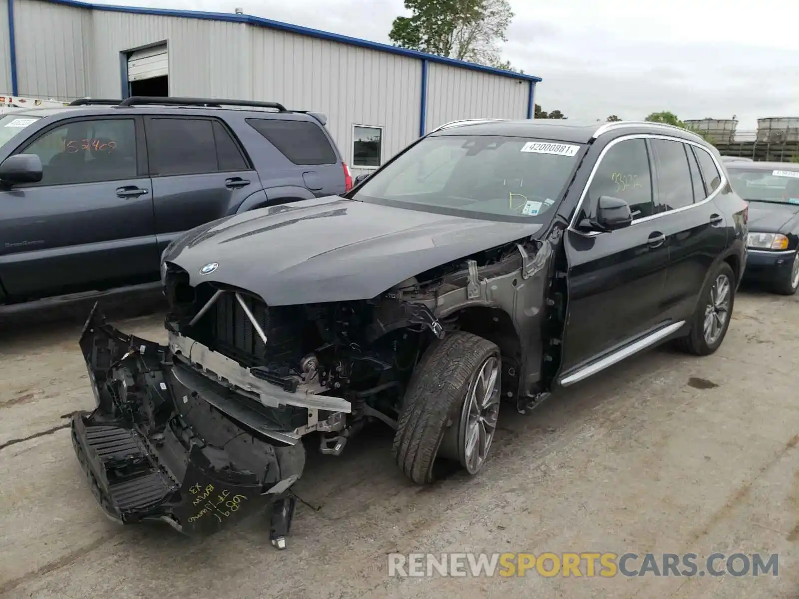 2 Photograph of a damaged car 5UXTR7C52KLR45924 BMW X3 2019