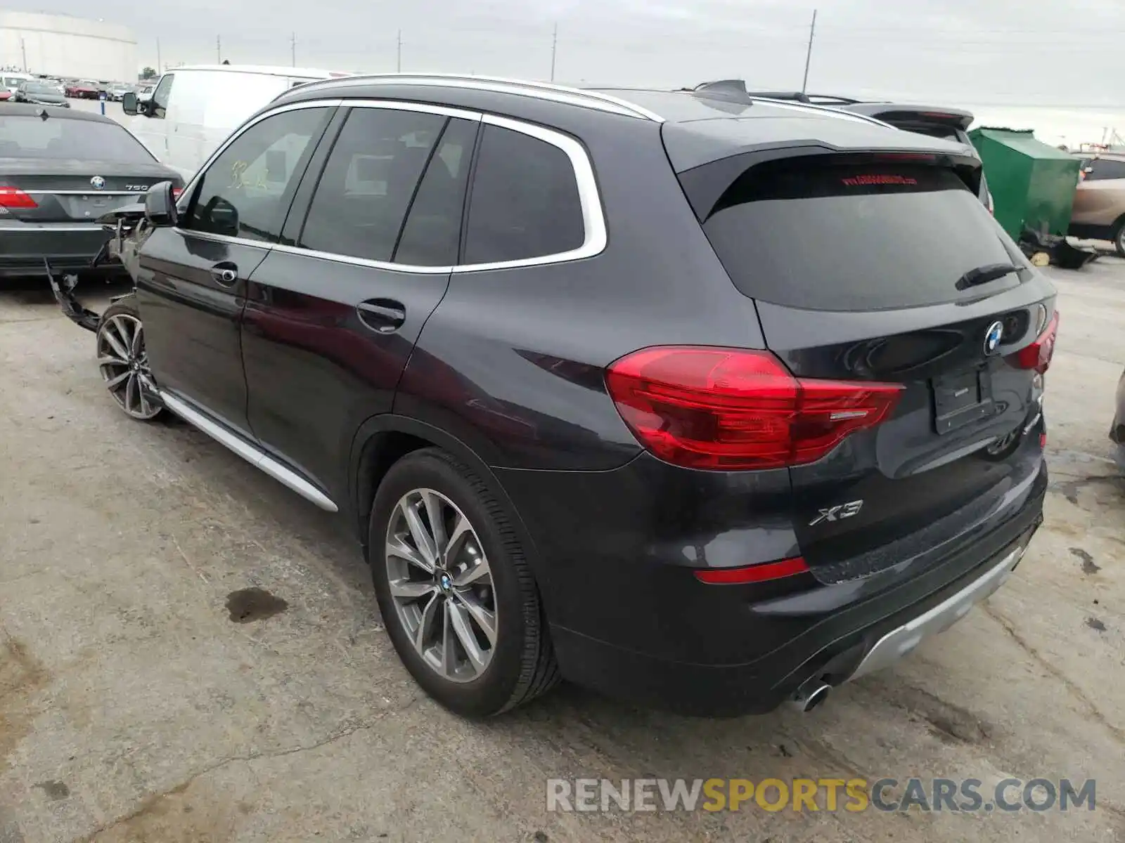 3 Photograph of a damaged car 5UXTR7C52KLR45924 BMW X3 2019