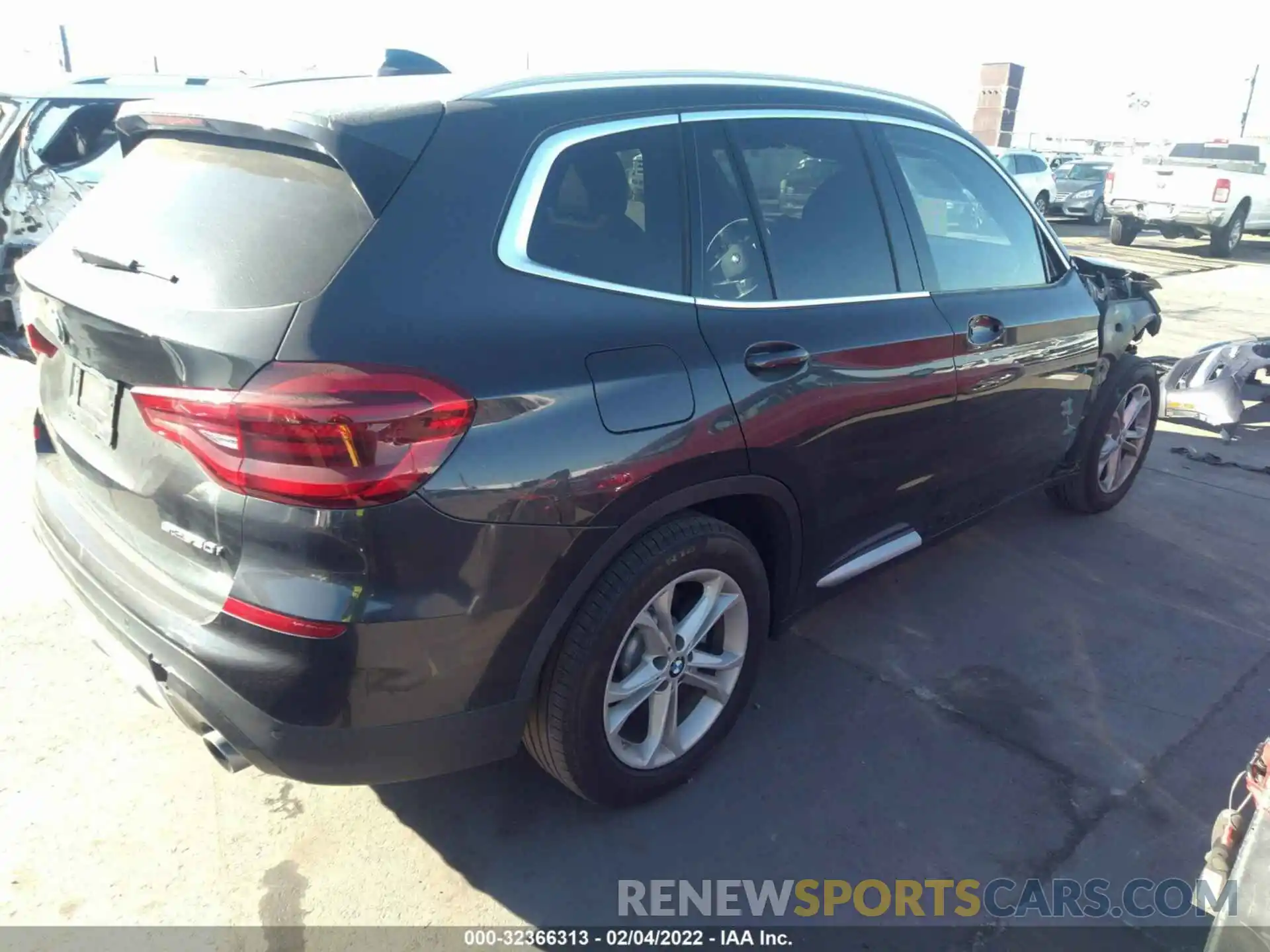 4 Photograph of a damaged car 5UXTR7C52KLR47074 BMW X3 2019