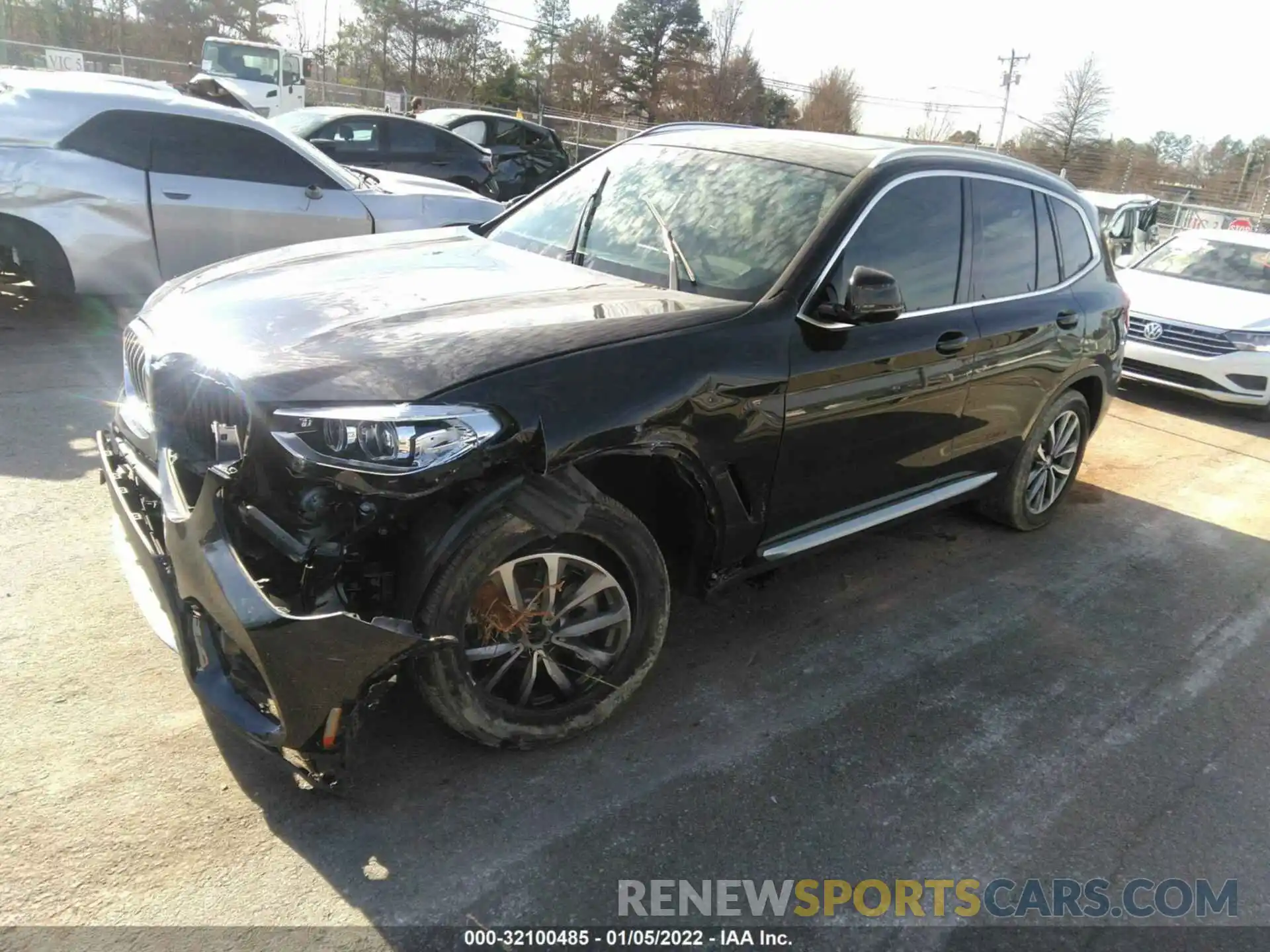 2 Фотография поврежденного автомобиля 5UXTR7C52KLR48662 BMW X3 2019