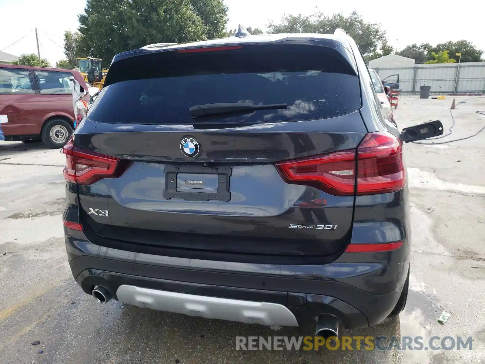 8 Photograph of a damaged car 5UXTR7C52KLR49875 BMW X3 2019