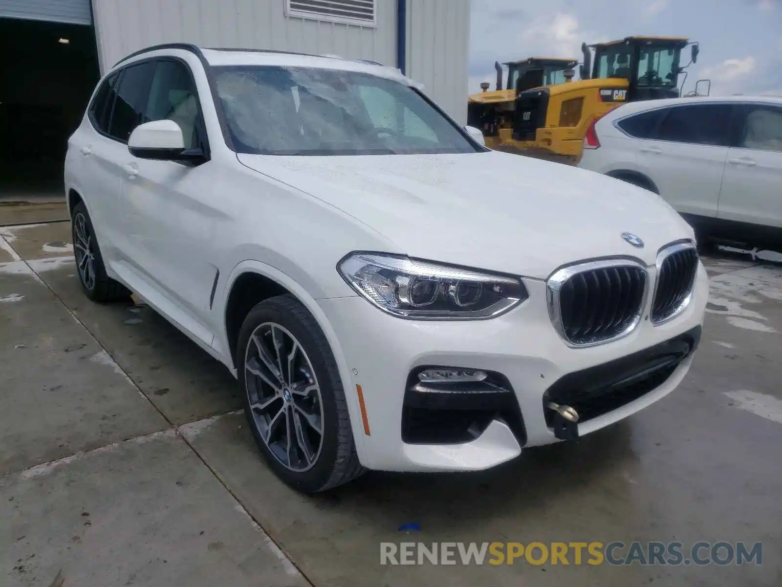 1 Photograph of a damaged car 5UXTR7C52KLR50587 BMW X3 2019