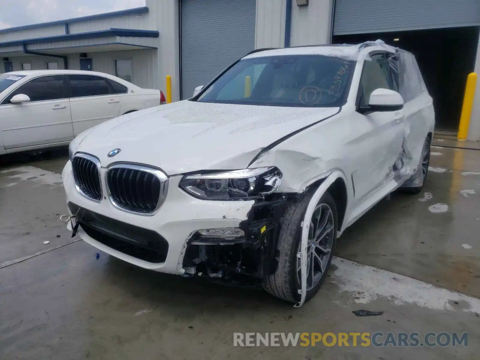 2 Photograph of a damaged car 5UXTR7C52KLR50587 BMW X3 2019