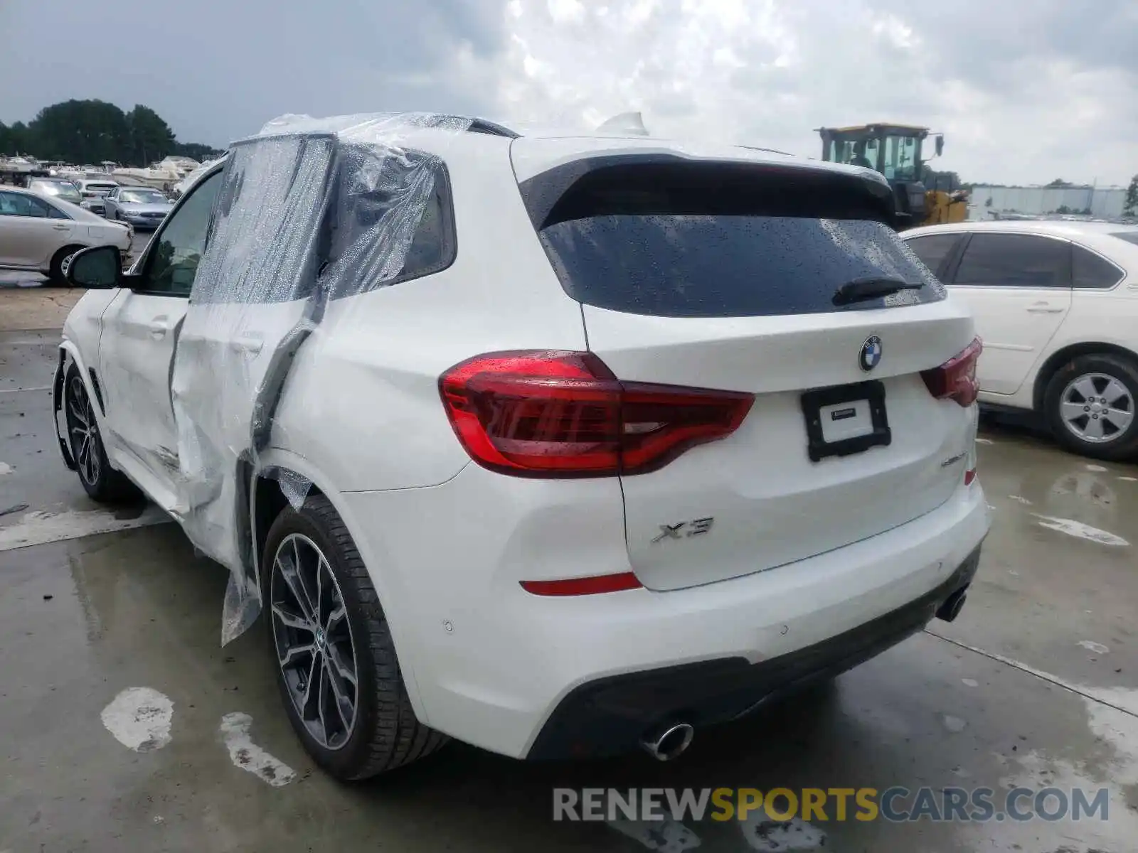 3 Photograph of a damaged car 5UXTR7C52KLR50587 BMW X3 2019