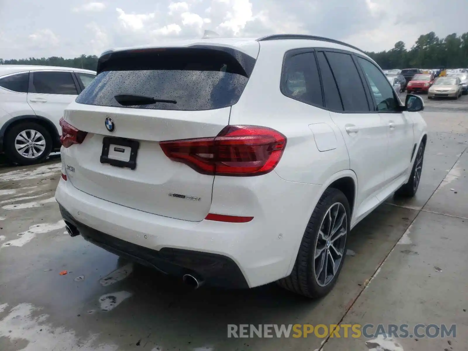 4 Photograph of a damaged car 5UXTR7C52KLR50587 BMW X3 2019