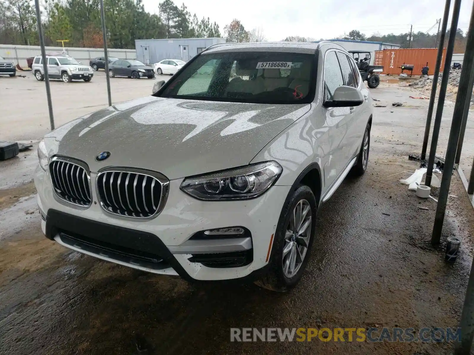 2 Photograph of a damaged car 5UXTR7C53KLA48663 BMW X3 2019