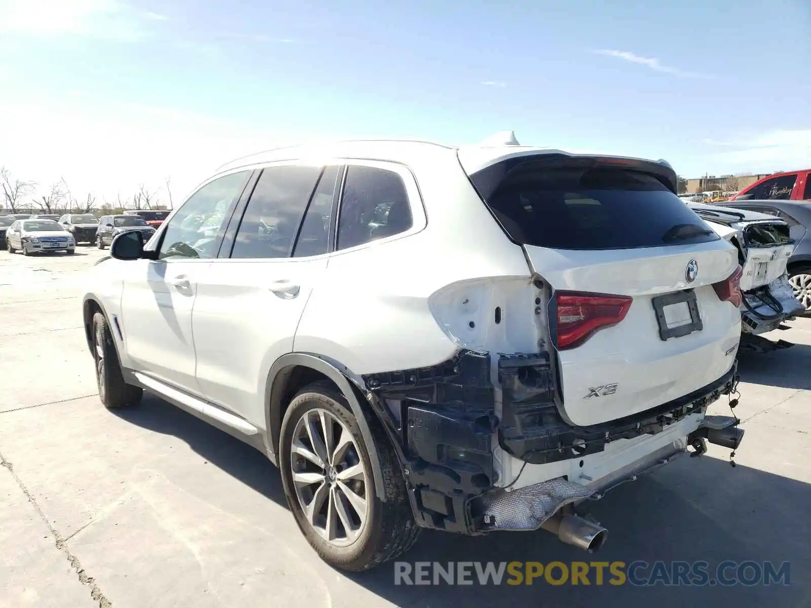 3 Photograph of a damaged car 5UXTR7C53KLE88592 BMW X3 2019