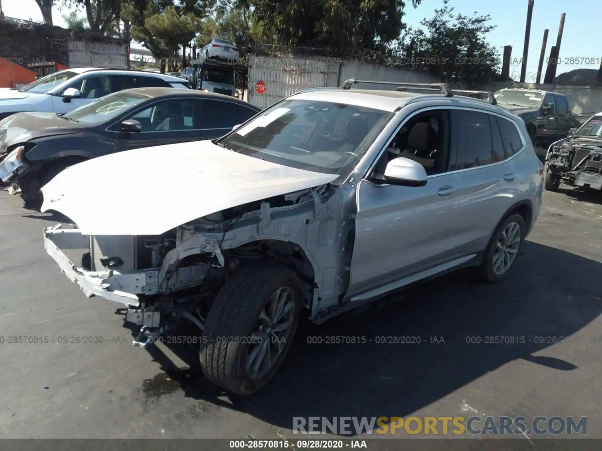 2 Photograph of a damaged car 5UXTR7C53KLE88625 BMW X3 2019