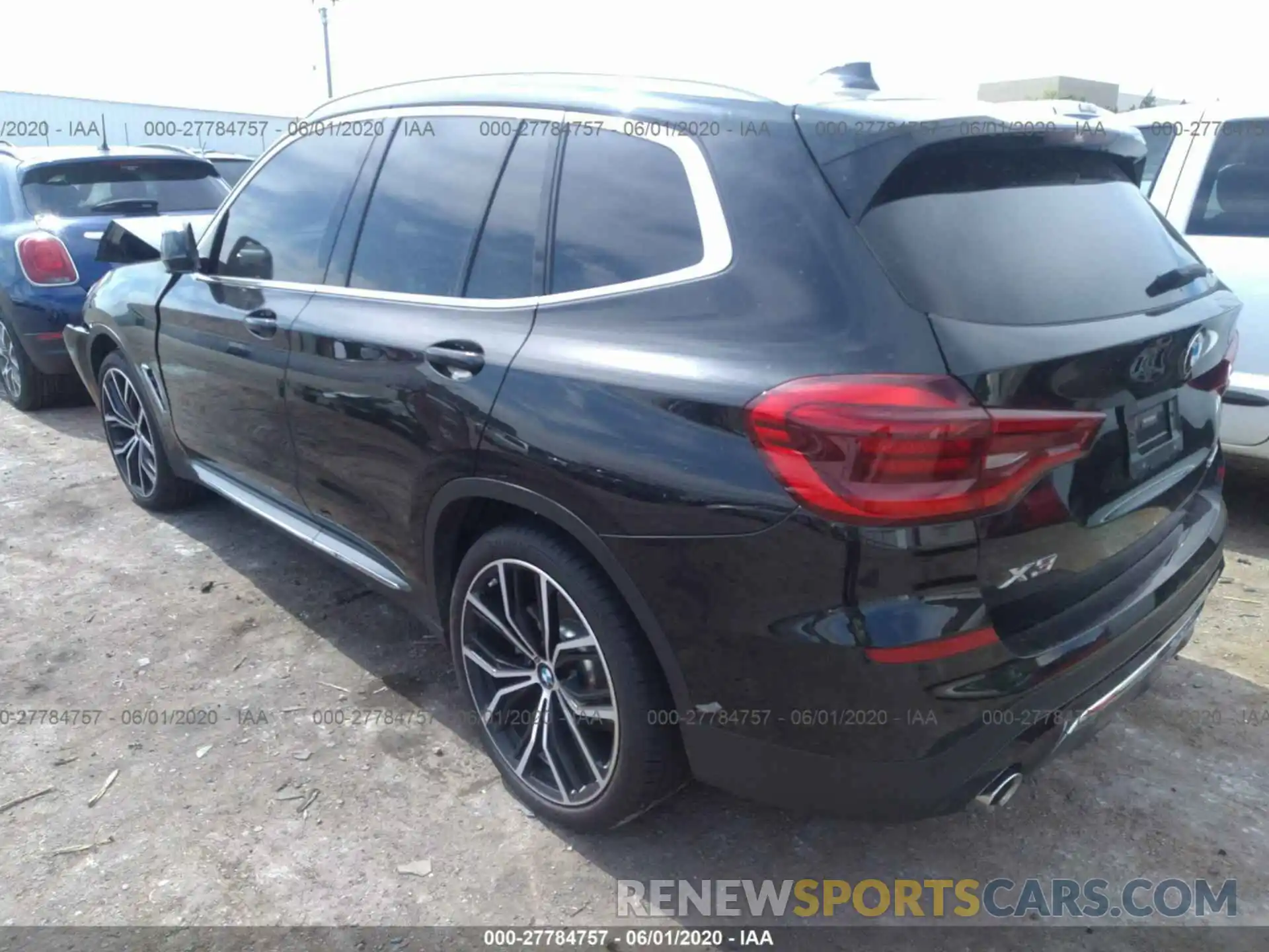 3 Photograph of a damaged car 5UXTR7C53KLE93615 BMW X3 2019