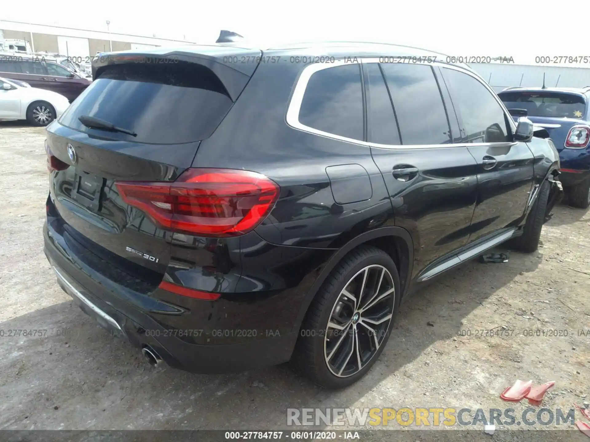 4 Photograph of a damaged car 5UXTR7C53KLE93615 BMW X3 2019