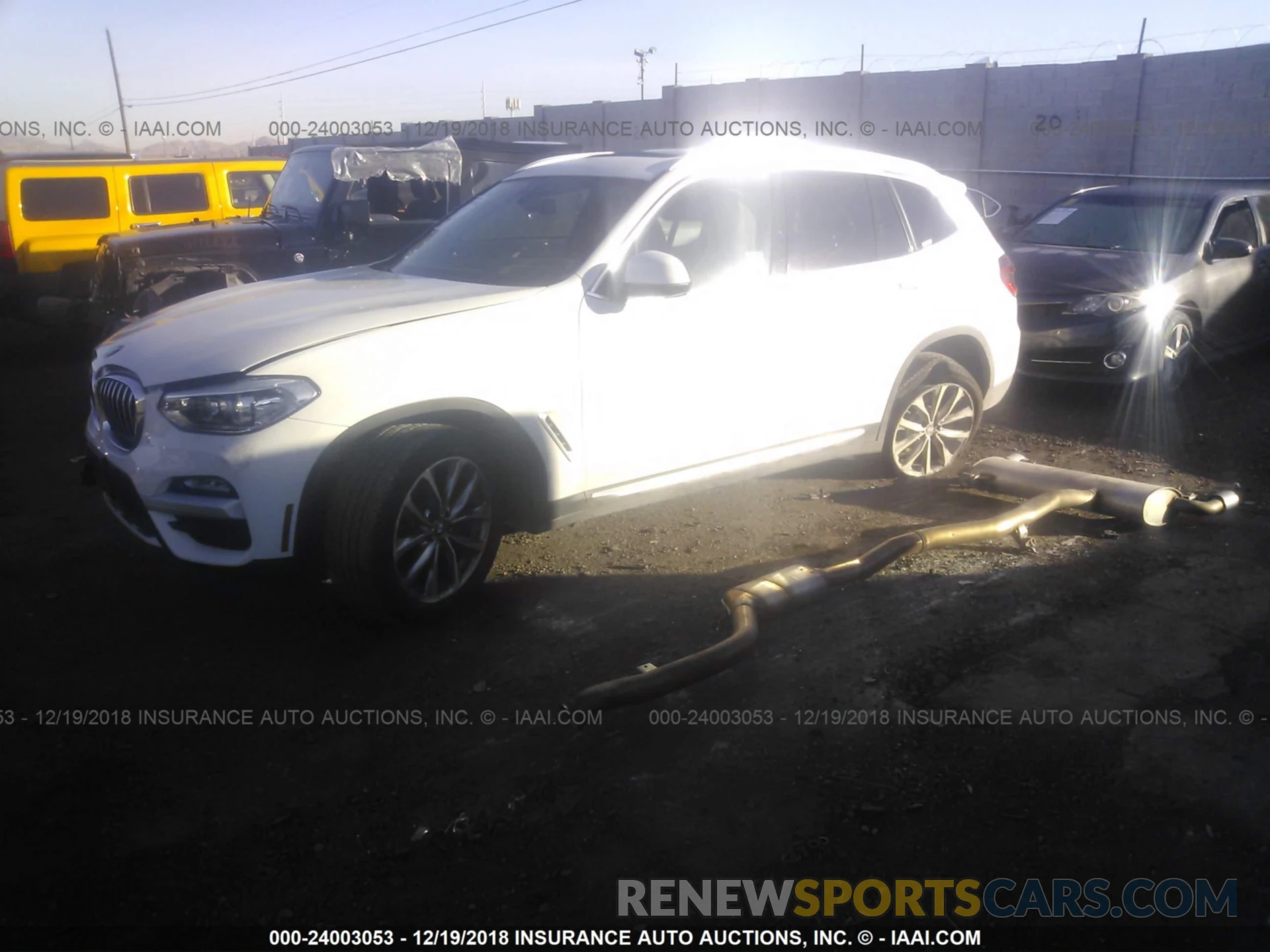 2 Photograph of a damaged car 5UXTR7C53KLE94182 BMW X3 2019