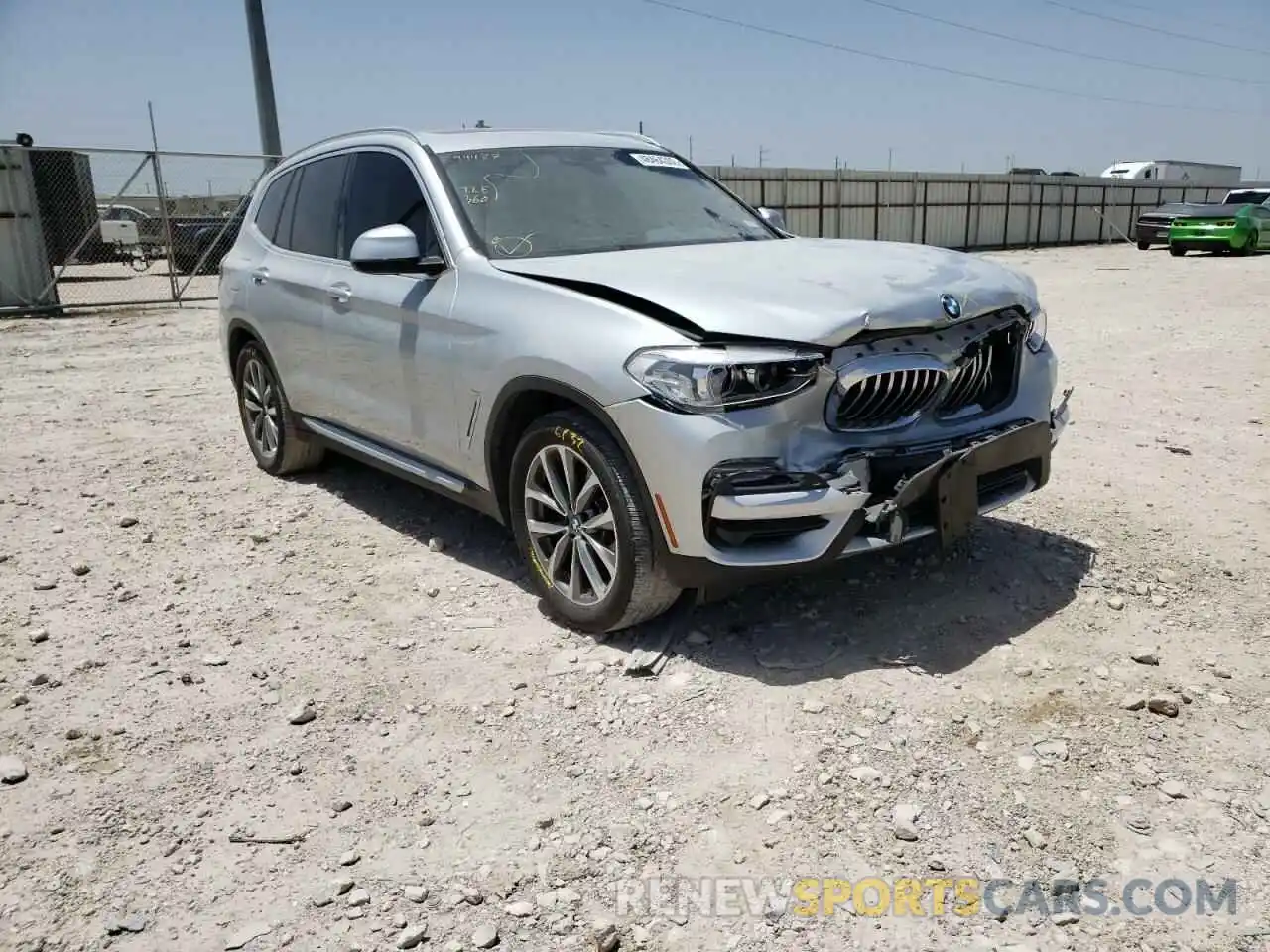 1 Photograph of a damaged car 5UXTR7C53KLE94487 BMW X3 2019