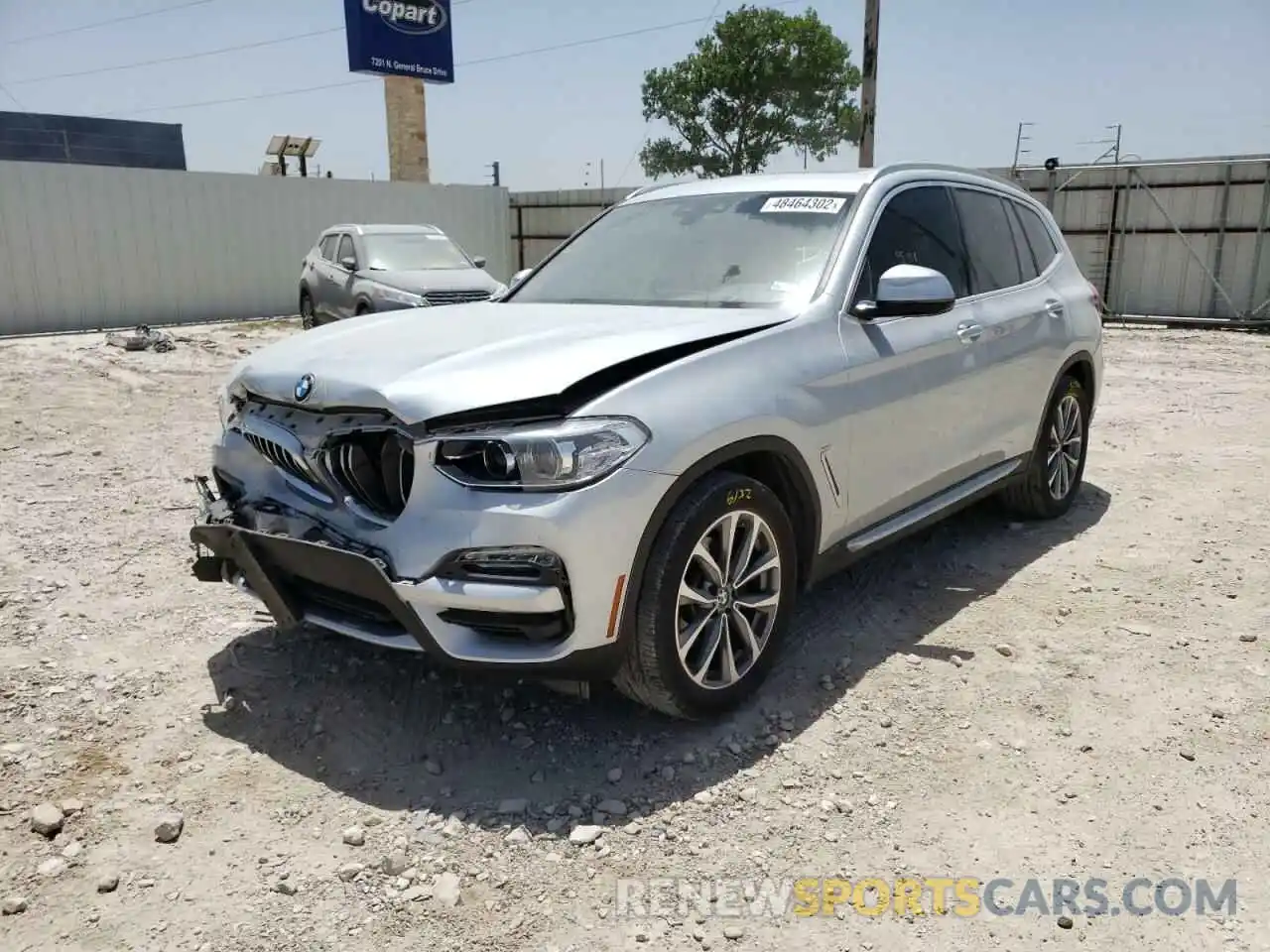 2 Photograph of a damaged car 5UXTR7C53KLE94487 BMW X3 2019