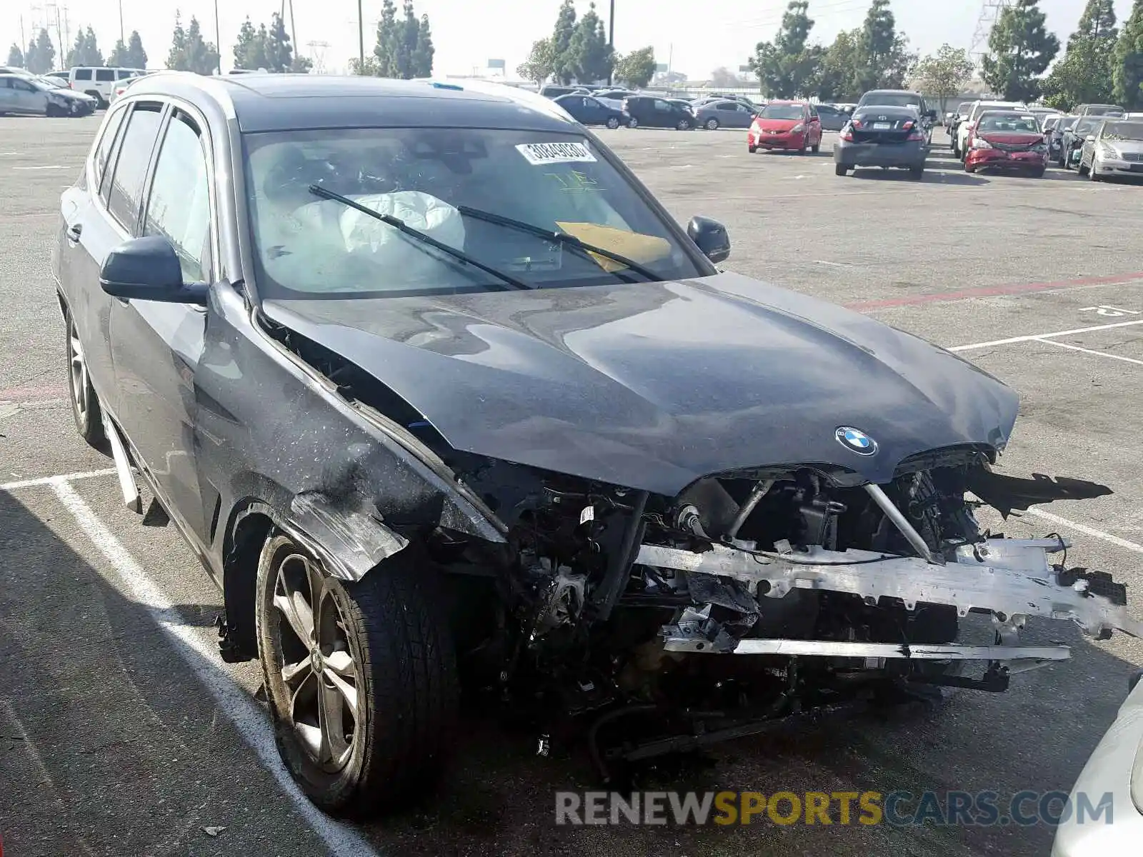 1 Photograph of a damaged car 5UXTR7C53KLE95896 BMW X3 2019