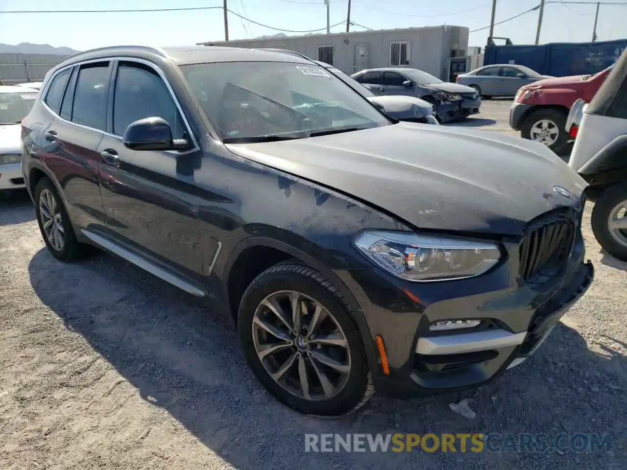 1 Photograph of a damaged car 5UXTR7C53KLE96417 BMW X3 2019