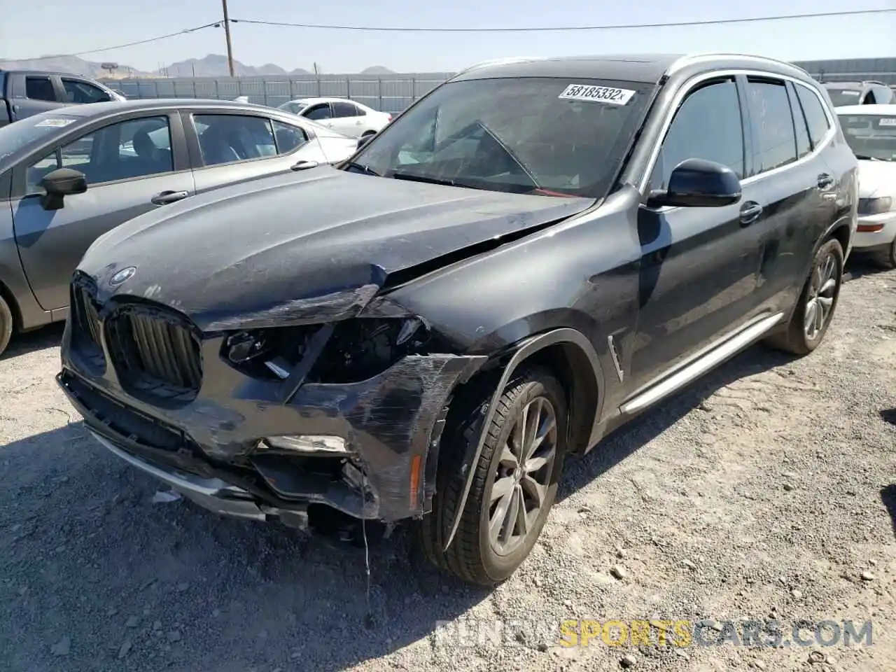 2 Photograph of a damaged car 5UXTR7C53KLE96417 BMW X3 2019