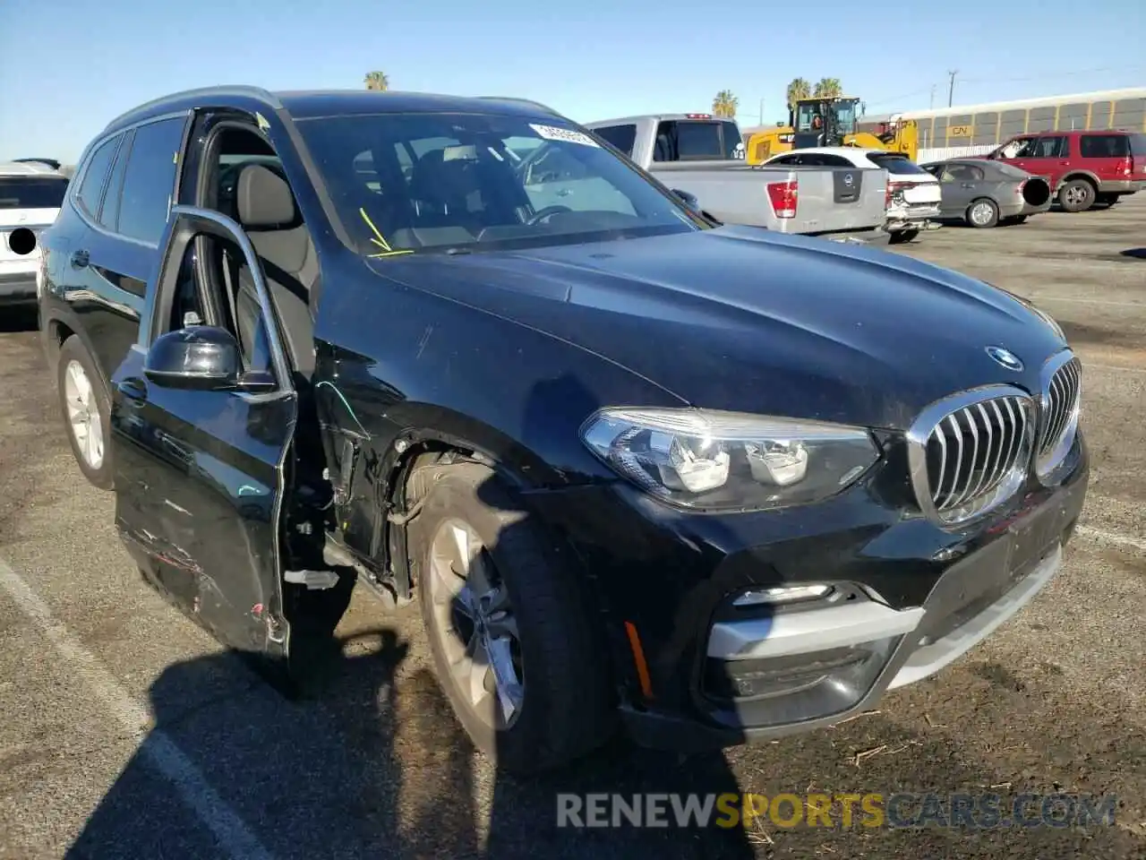 1 Photograph of a damaged car 5UXTR7C53KLE97258 BMW X3 2019