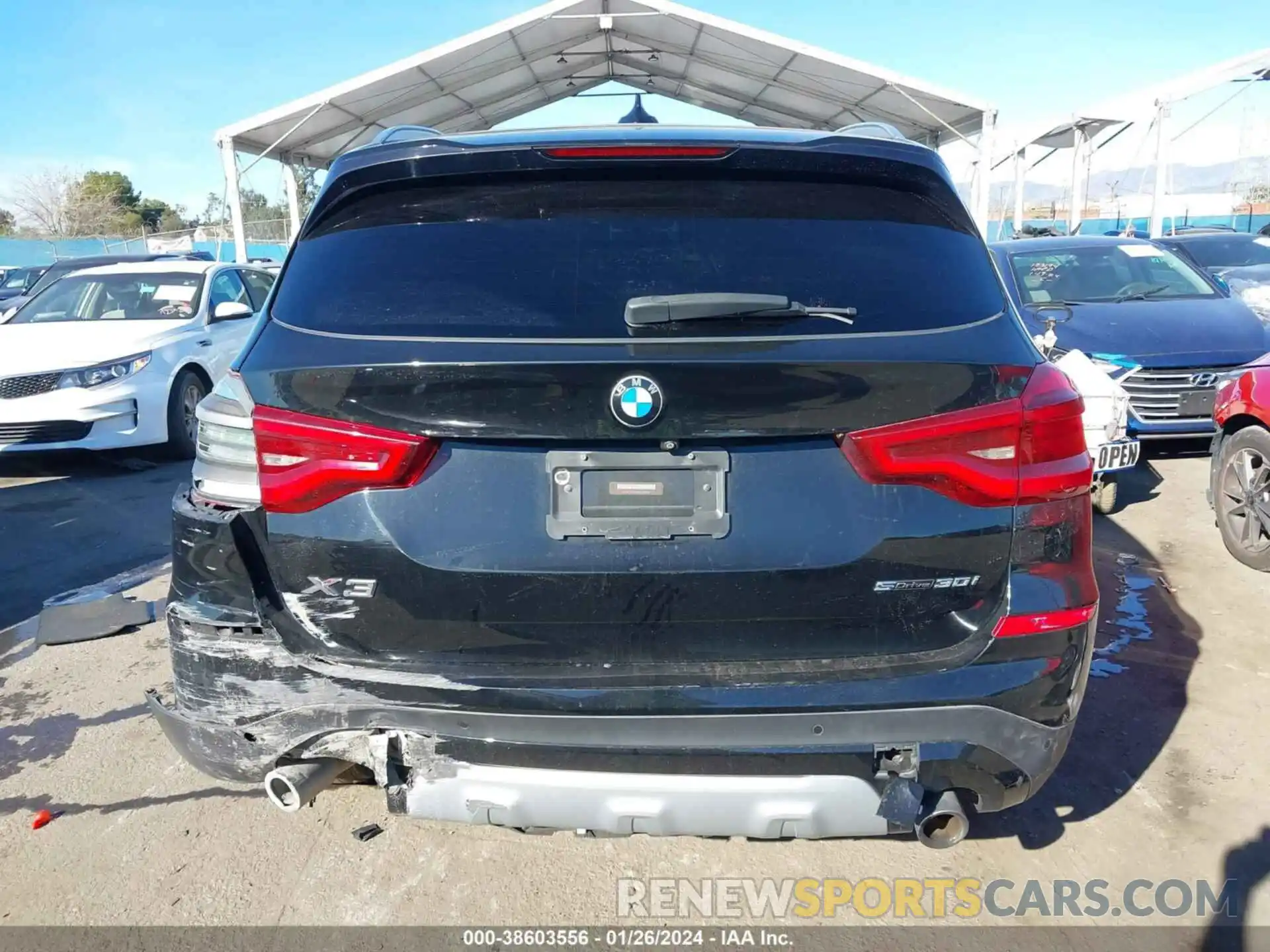 16 Photograph of a damaged car 5UXTR7C53KLE98412 BMW X3 2019