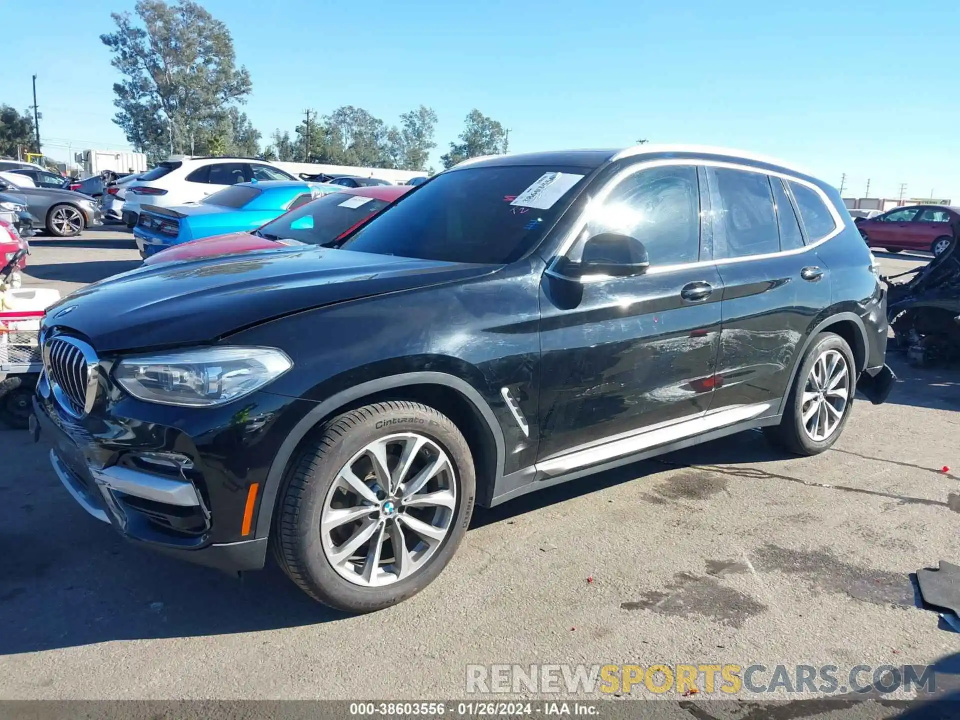 2 Photograph of a damaged car 5UXTR7C53KLE98412 BMW X3 2019