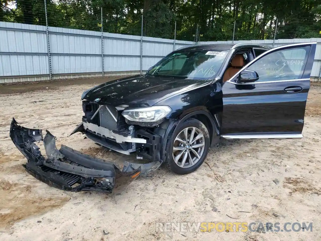 2 Photograph of a damaged car 5UXTR7C53KLE98426 BMW X3 2019