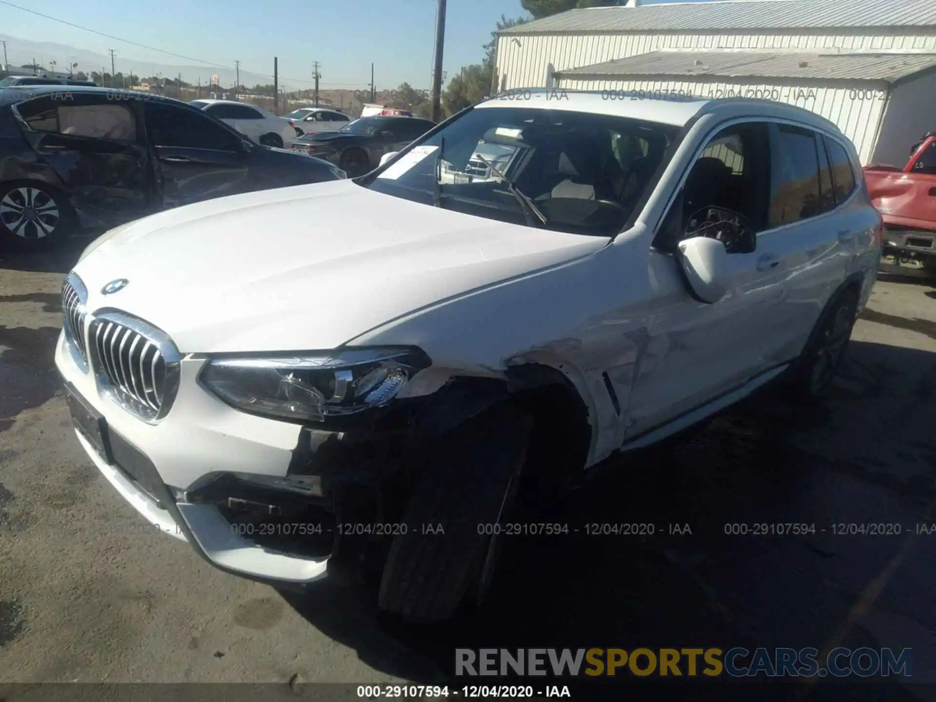 2 Фотография поврежденного автомобиля 5UXTR7C53KLE98488 BMW X3 2019